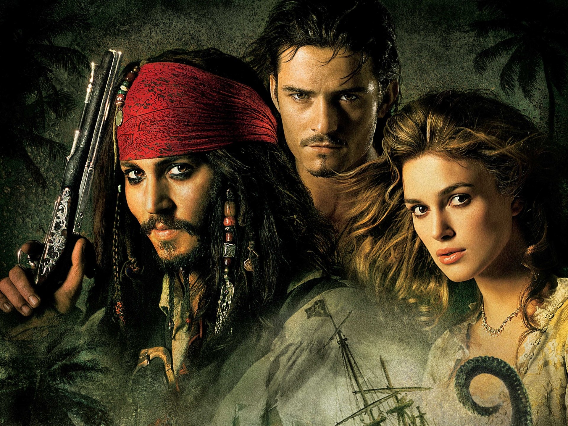 Will Turner and Elizabeth Swann, Jack Sparrow Wallpaper, 1920x1440 HD Desktop