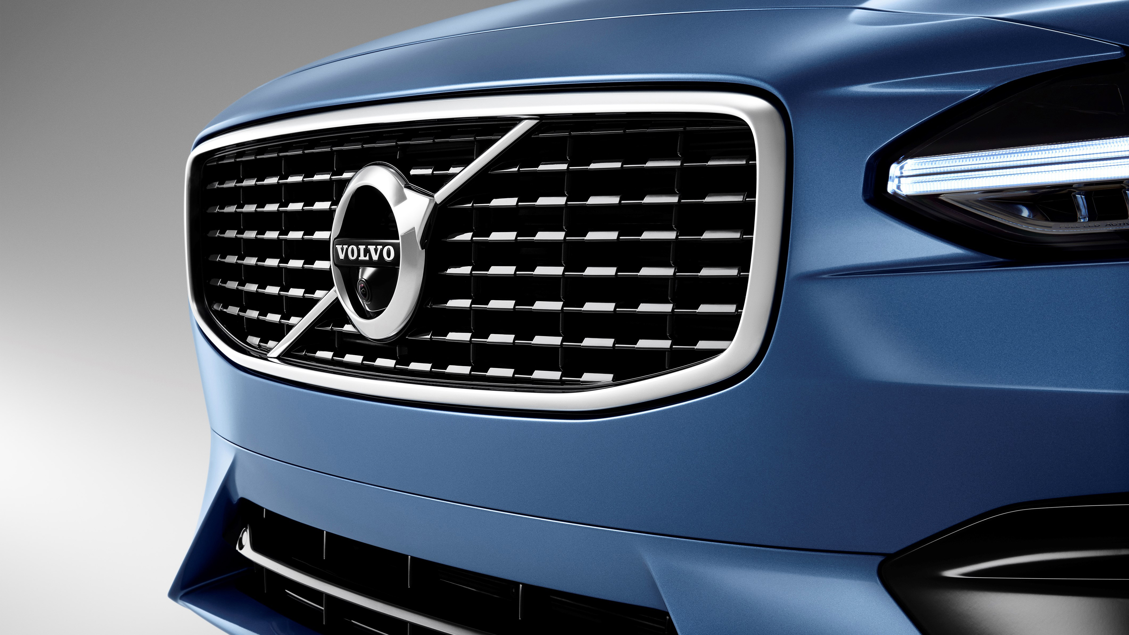 Radiator Grille, Volvo Wallpaper, 3840x2160 4K Desktop