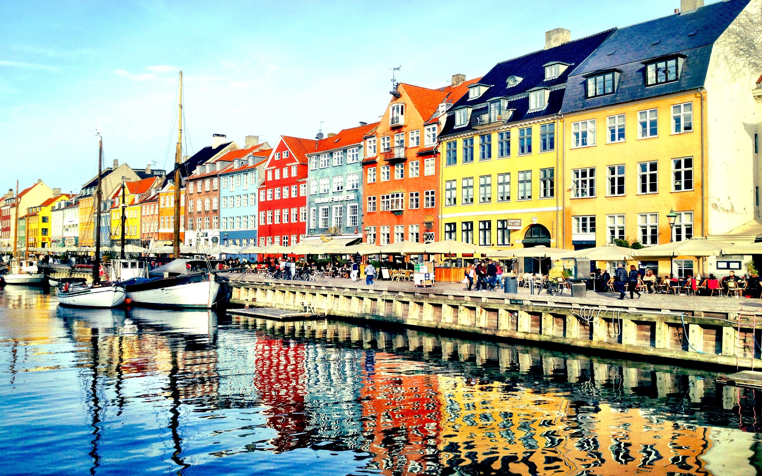 Marianne Granum's Nyhavn, Unique perspective, Captivating photography, Cherished memories, 2560x1600 HD Desktop