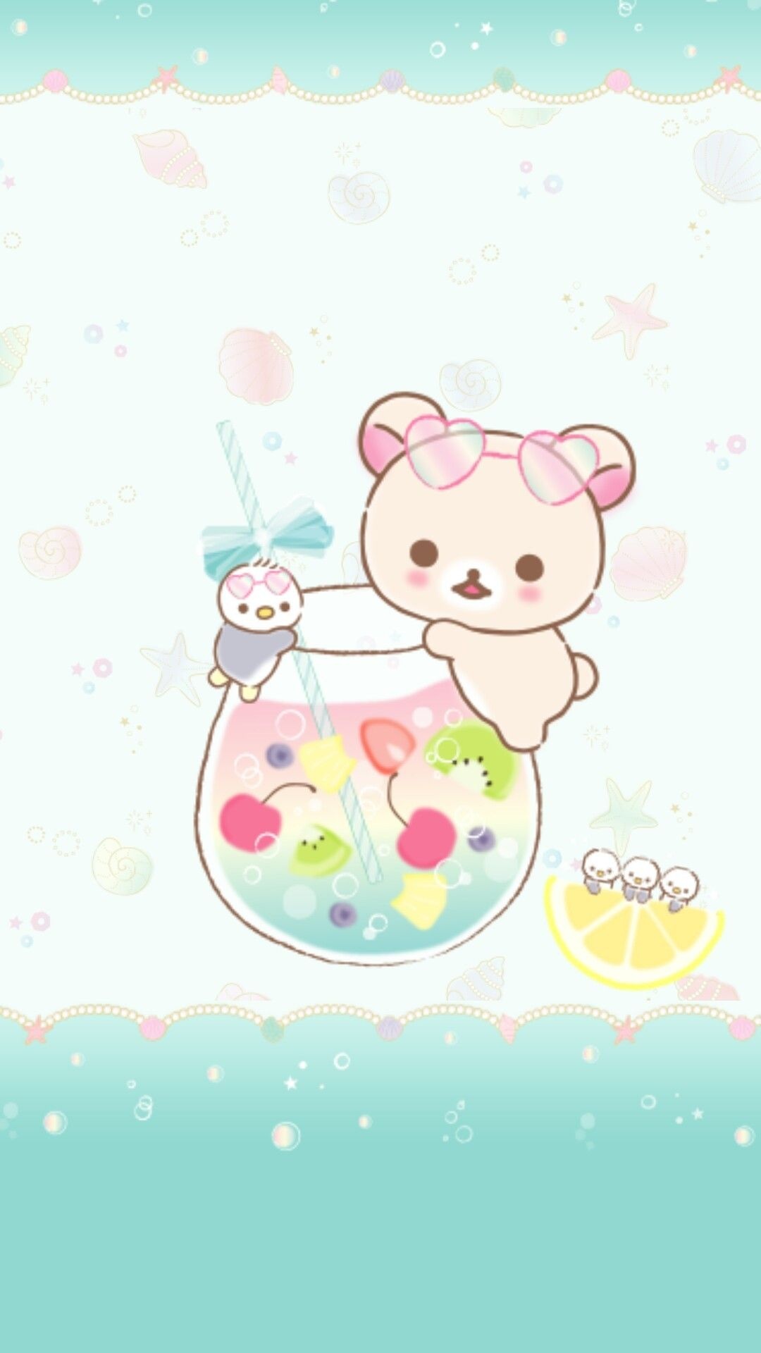 Korilakkuma Wallpaper, Rilakkuma wallpaper, Cute cartoon wallpapers, 1080x1920 Full HD Phone