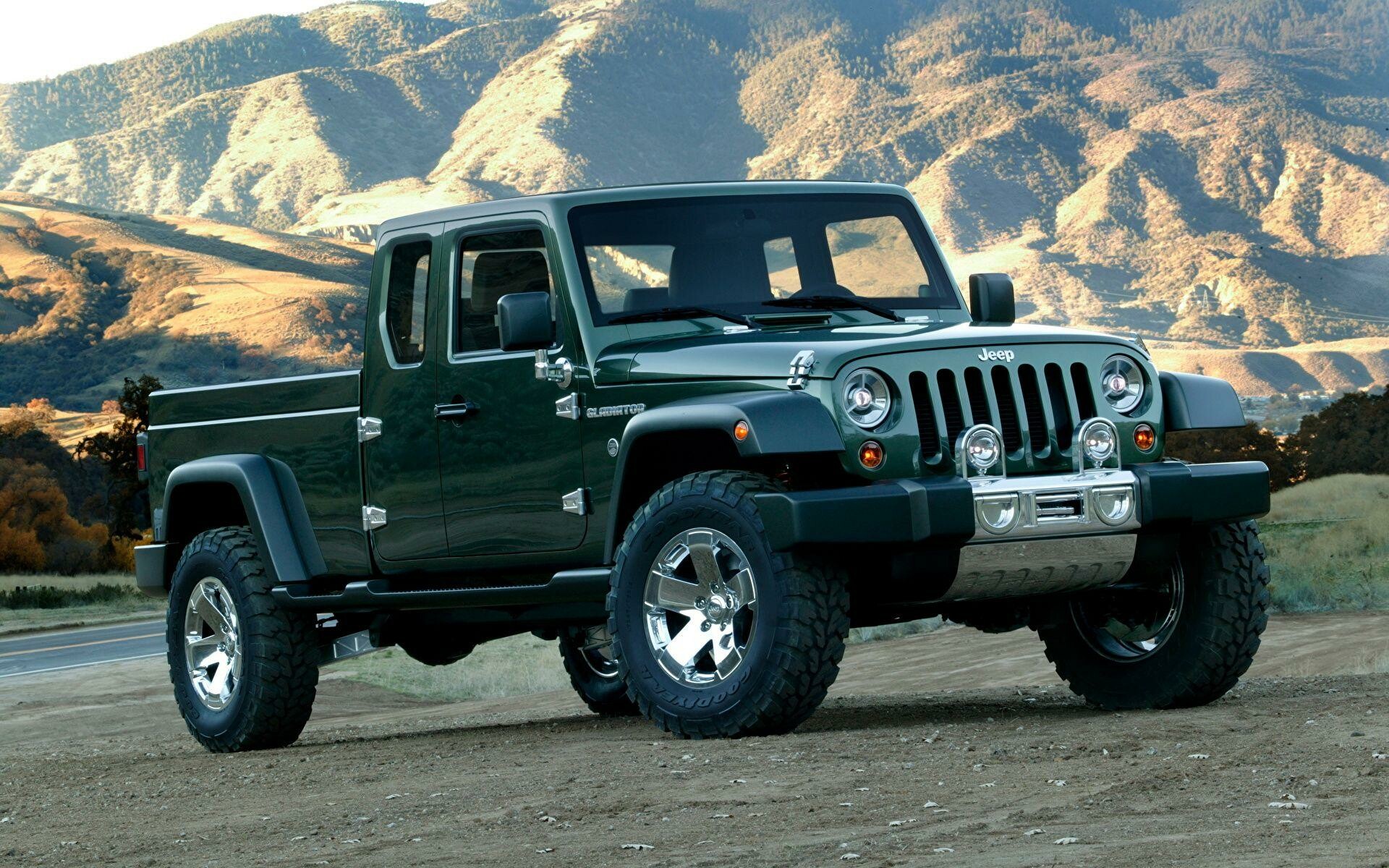 Jeep Gladiator, Powerful performance, Striking appearance, Unmatched versatility, 1920x1200 HD Desktop