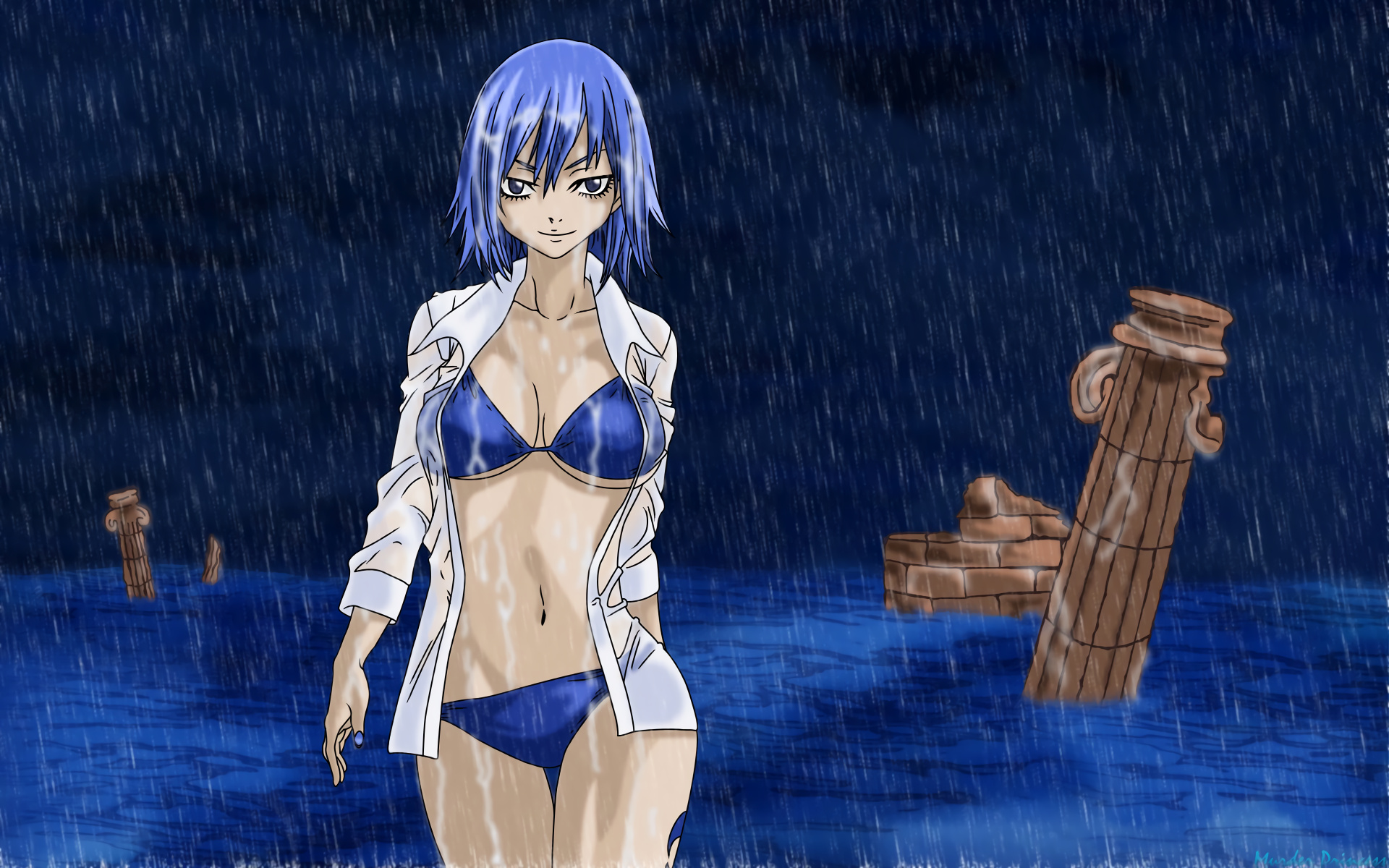 Juvia Lockser, Wallpaper, Hd image, Fairy Tail, 1920x1200 HD Desktop