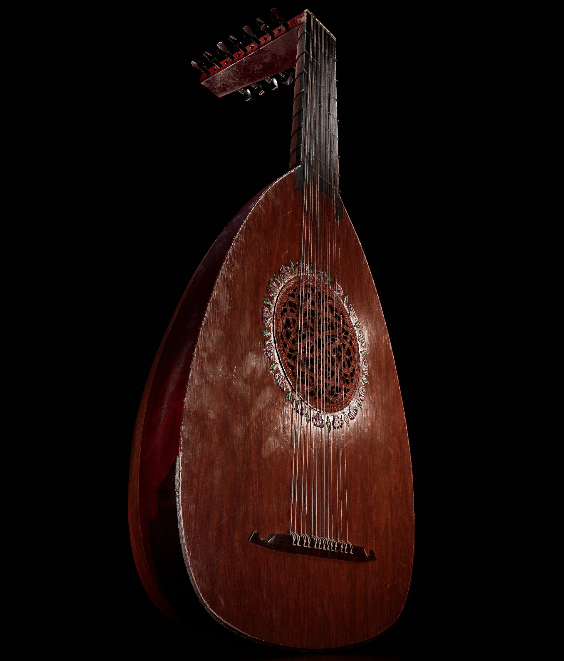 Lute art, Minstrel aesthetics, Beautifully crafted, Music inspiration, 1920x2250 HD Phone