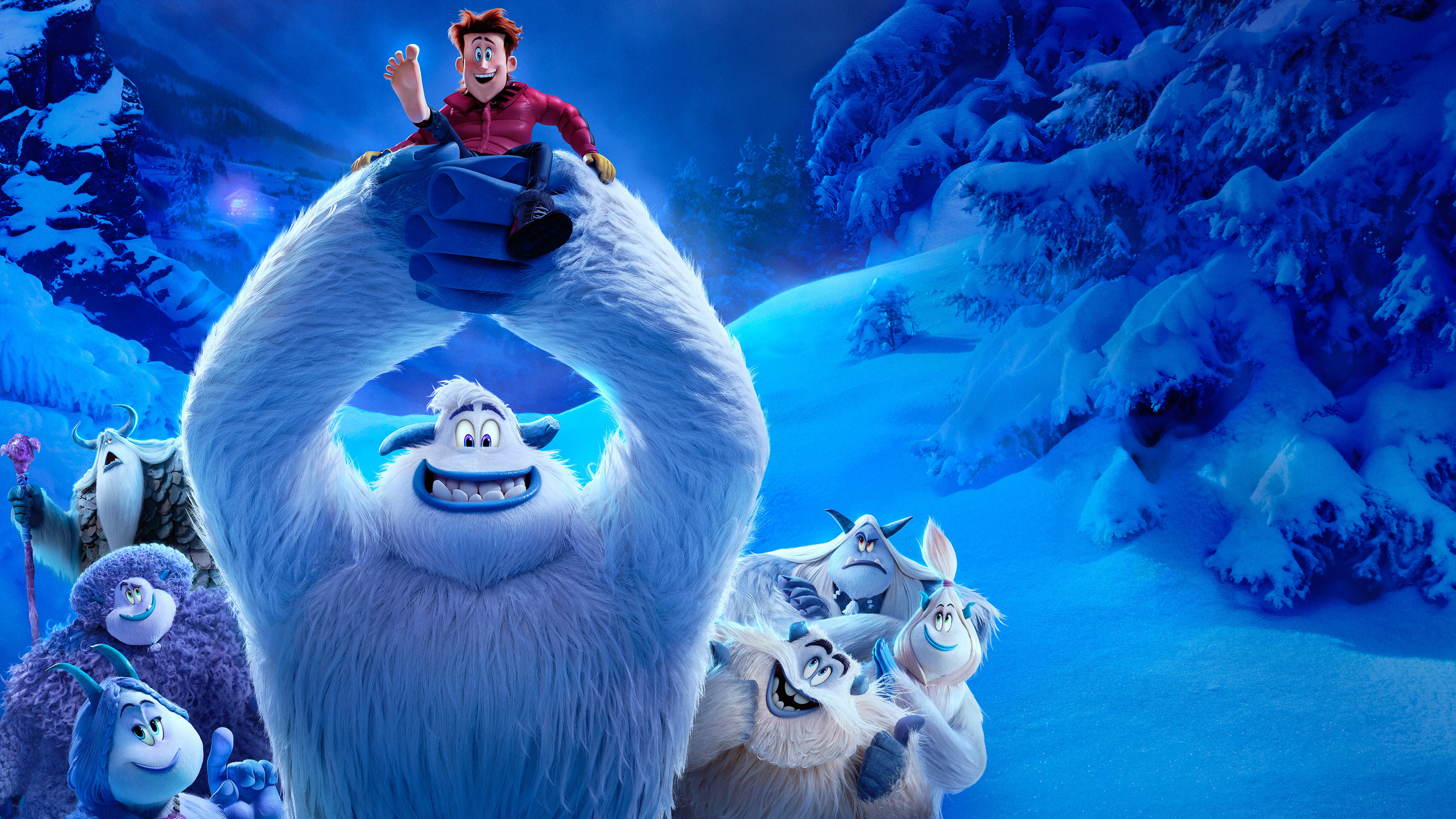 Smallfoot Animation, UHD 4K Wallpaper, 3840x2160 4K Desktop