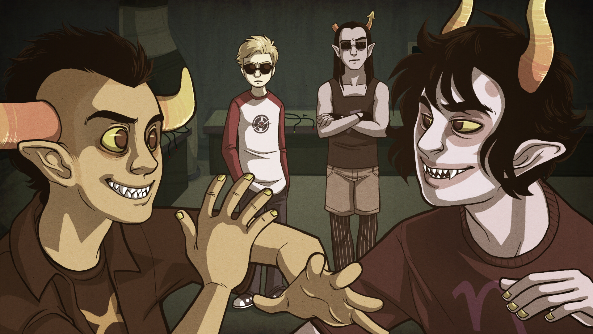 Homestuck wallpaper, Quirky and cool, Digital comic adventure, Artistic wallpapers, 1920x1080 Full HD Desktop