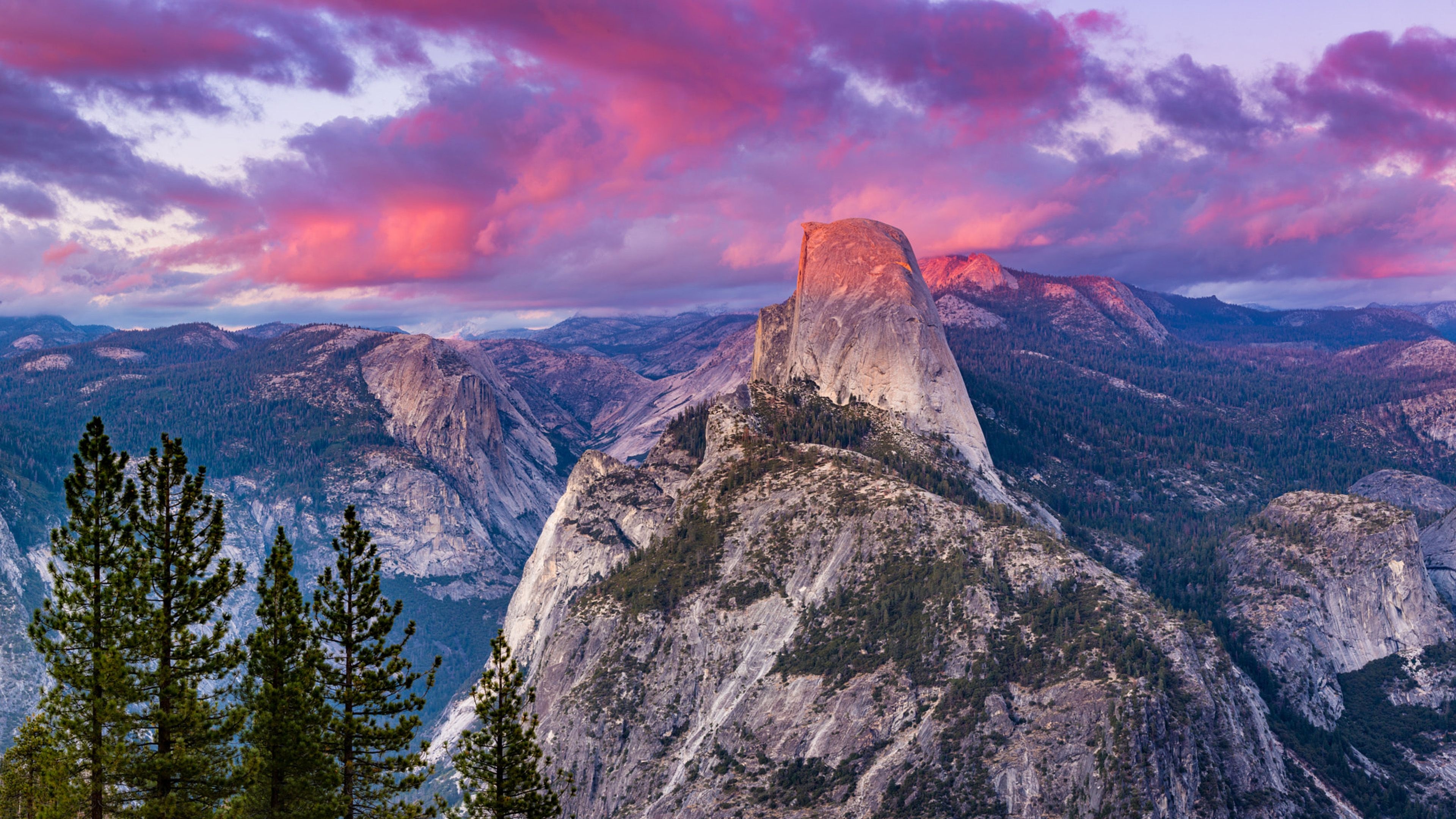 Half Dome, Yosemite National Park Wallpaper, 3840x2160 4K Desktop