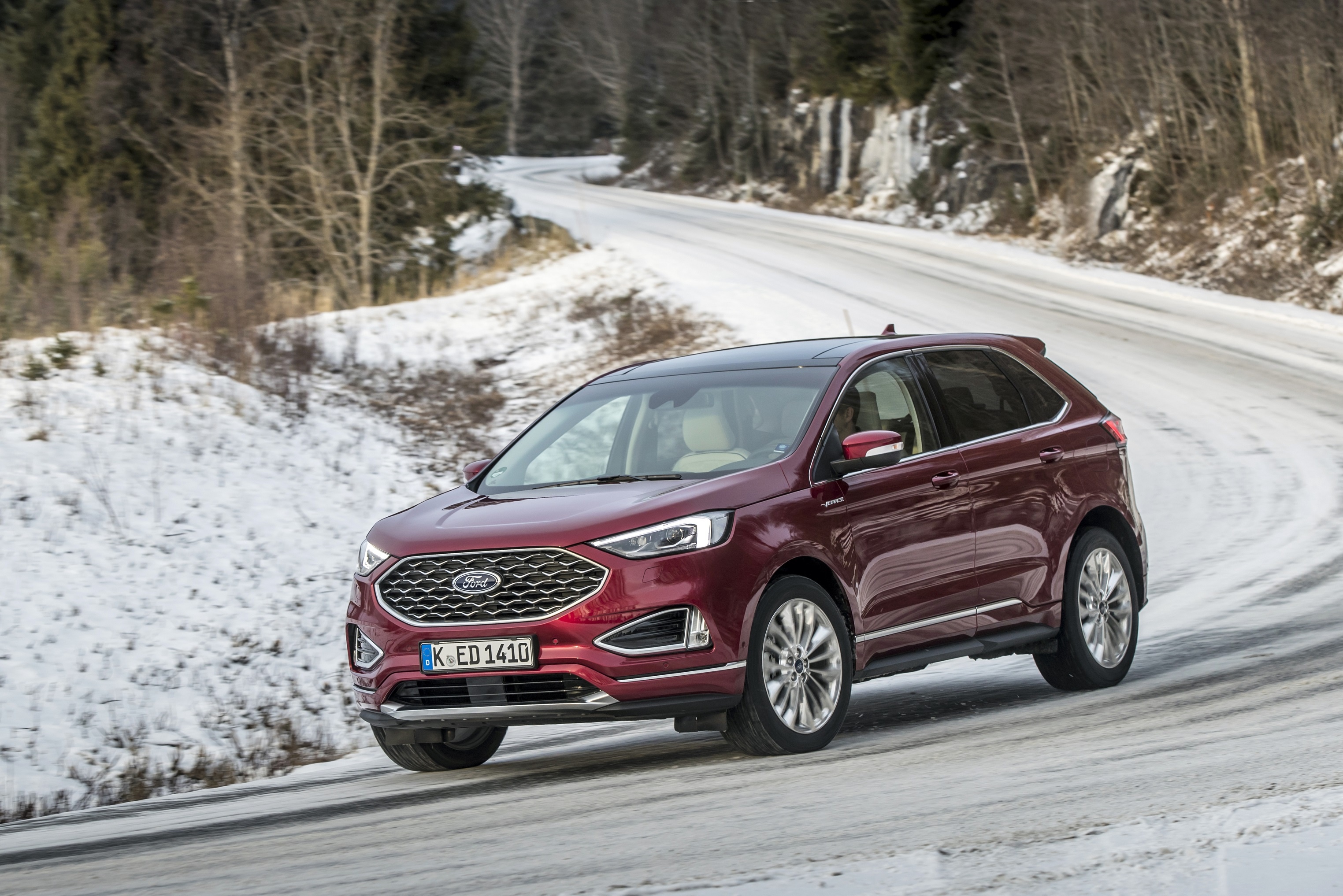 Ford Edge, Sporty design, Attractive SUV, New model, 3050x2040 HD Desktop