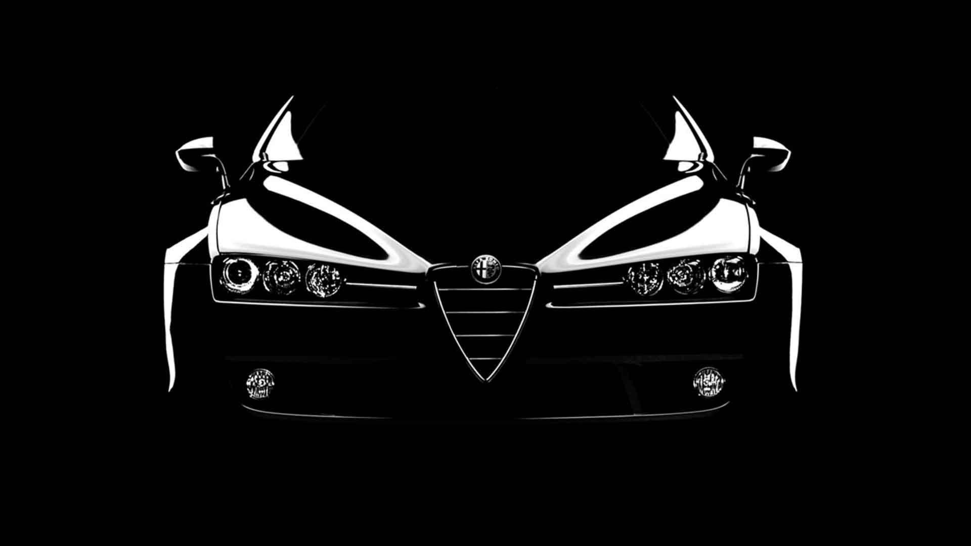 Monochrome, Alfa Romeo Wallpaper, 1920x1080 Full HD Desktop