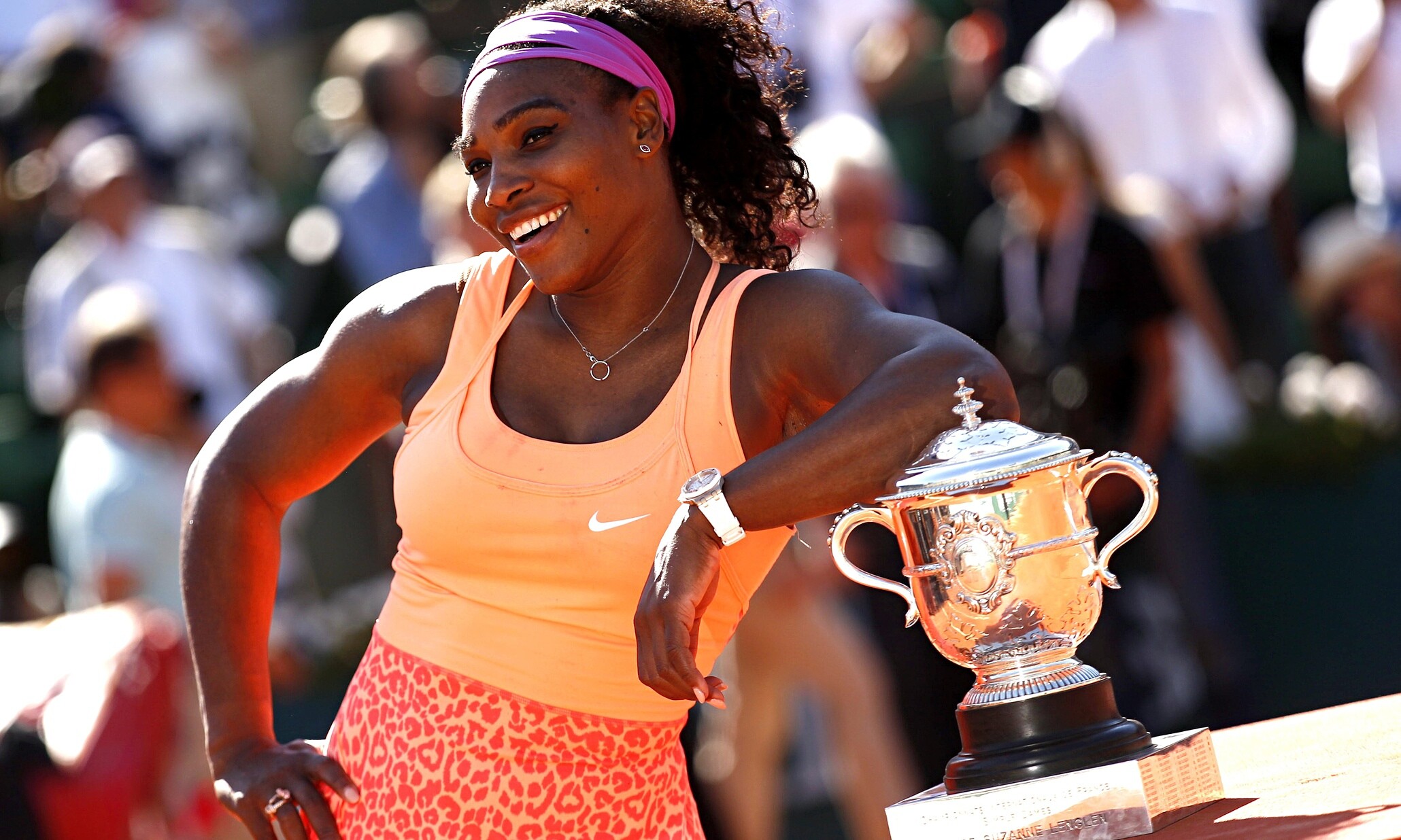 French Open 2015, Serena Williams Wallpaper, 2060x1240 HD Desktop