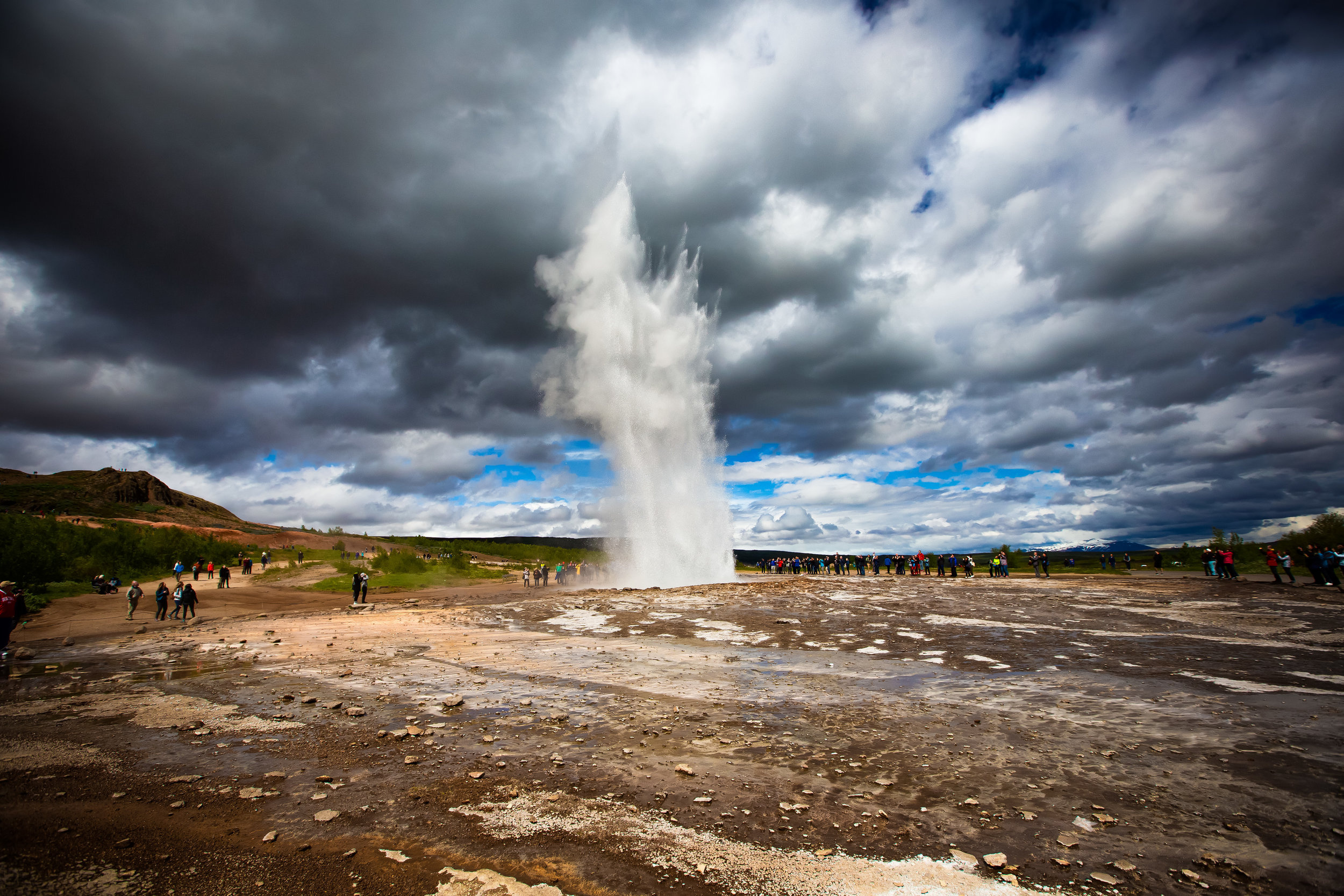 The Great Geysir, Geothermal area, Josh Ellis Photography, Geysir, 2500x1670 HD Desktop