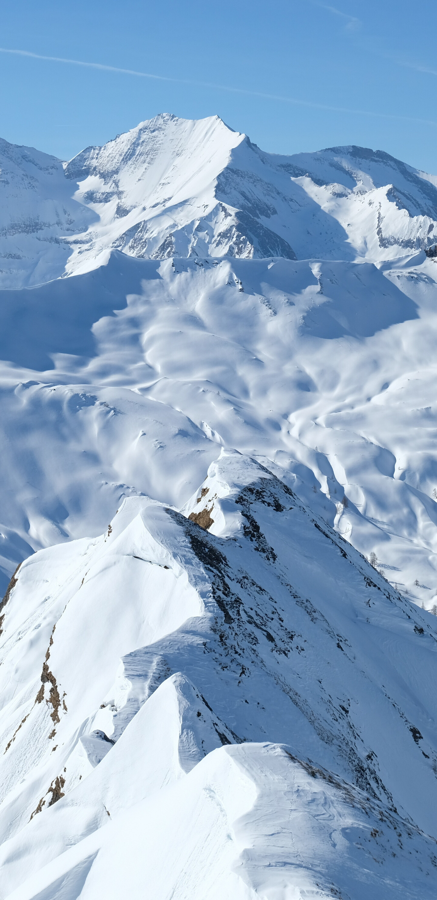 Glacier, Snowy mountains, White landscape, Samsung Galaxy wallpaper, 1440x2960 HD Phone