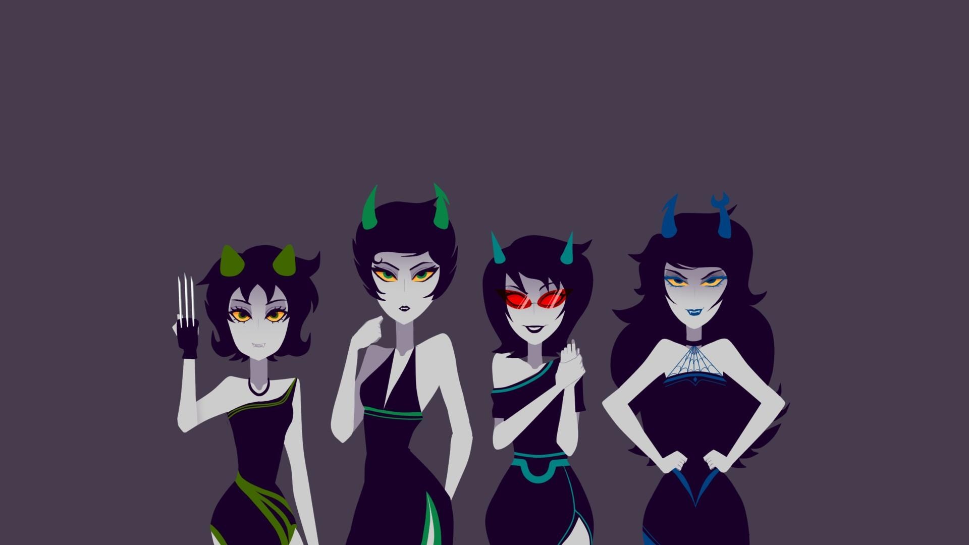 Homestuck wallpapers for laptops, Fan-made artwork, Geeky backgrounds, Trolls fandom, 1920x1080 Full HD Desktop