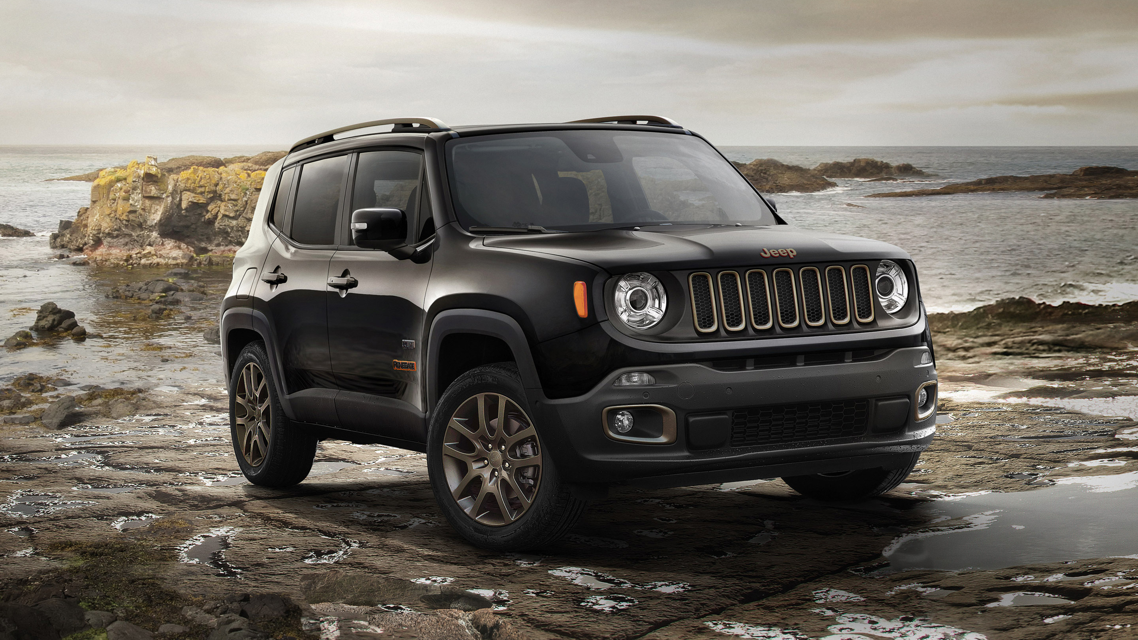 75th Anniversary Edition, Jeep Renegade Wallpaper, 3840x2160 4K Desktop