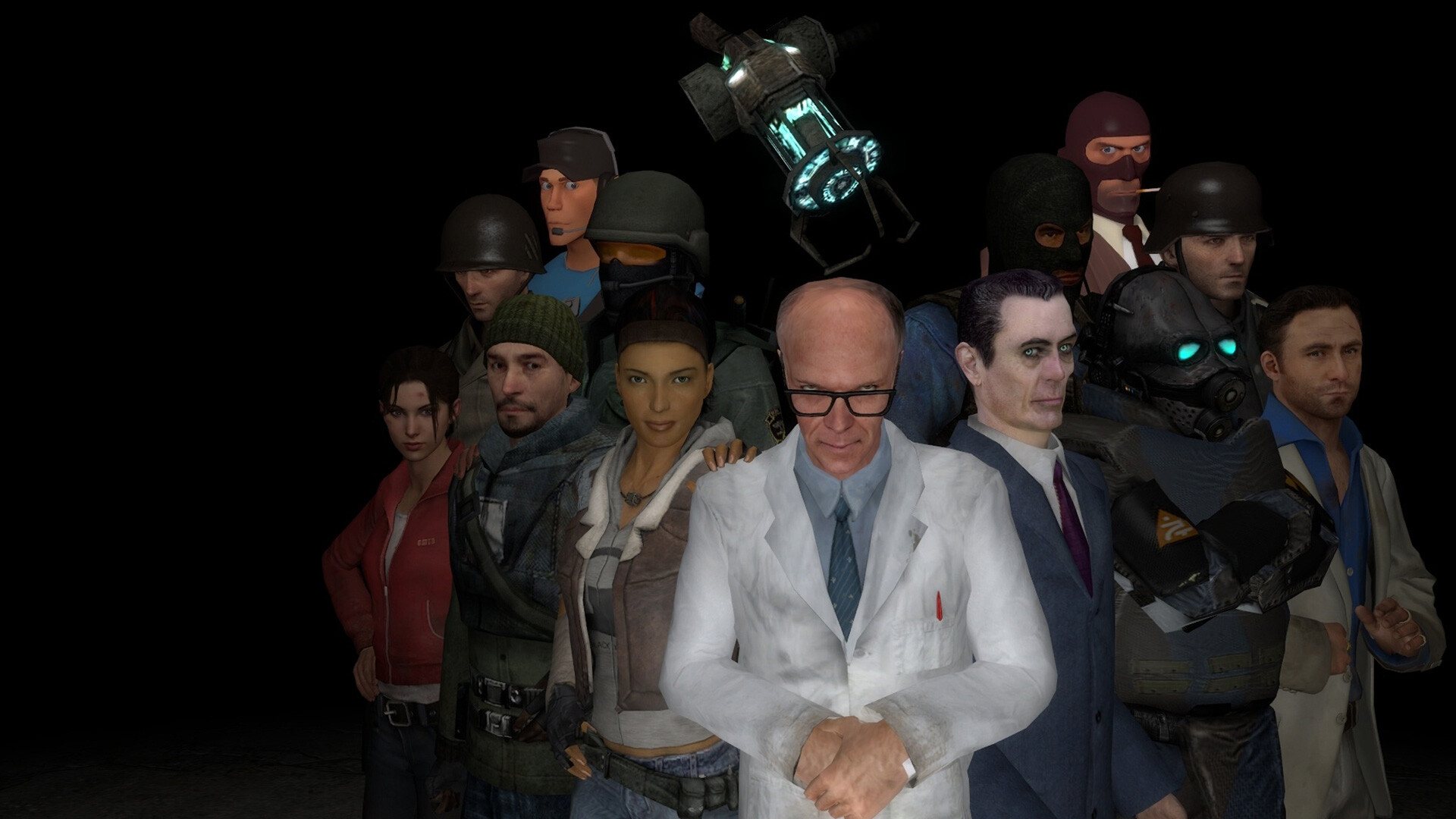 Garry's Mod, Half-Life 2 collaboration, Experimental gameplay, Interactive universe, 1920x1080 Full HD Desktop