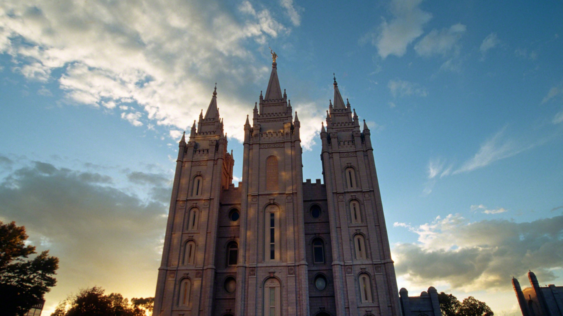 Salt Lake Temple, Church of Jesus Christ, Latter day saints, Salt Lake City, 1920x1080 Full HD Desktop