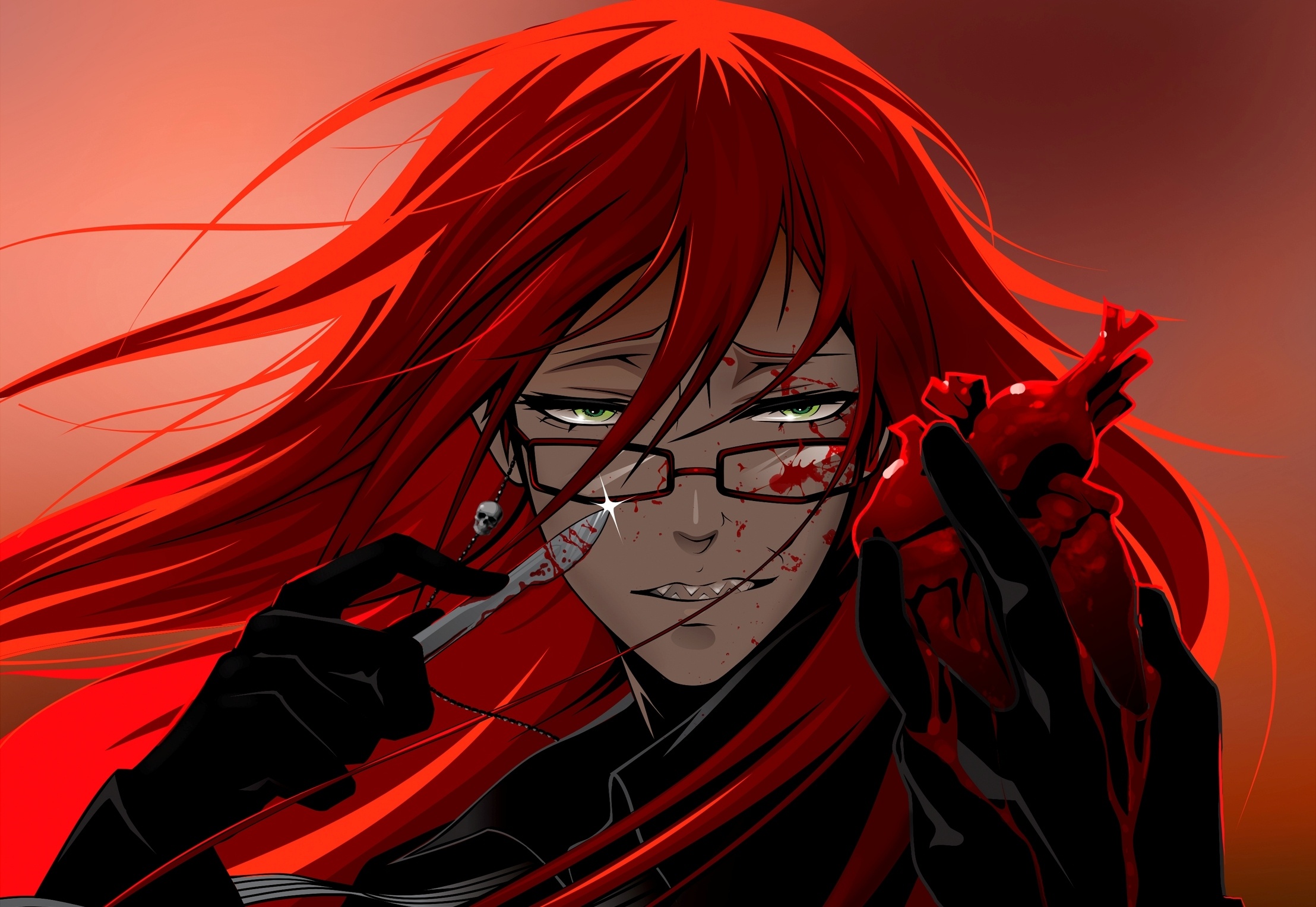 Grell Sutcliff, Anime, Posted by, John Simpson, 2220x1530 HD Desktop