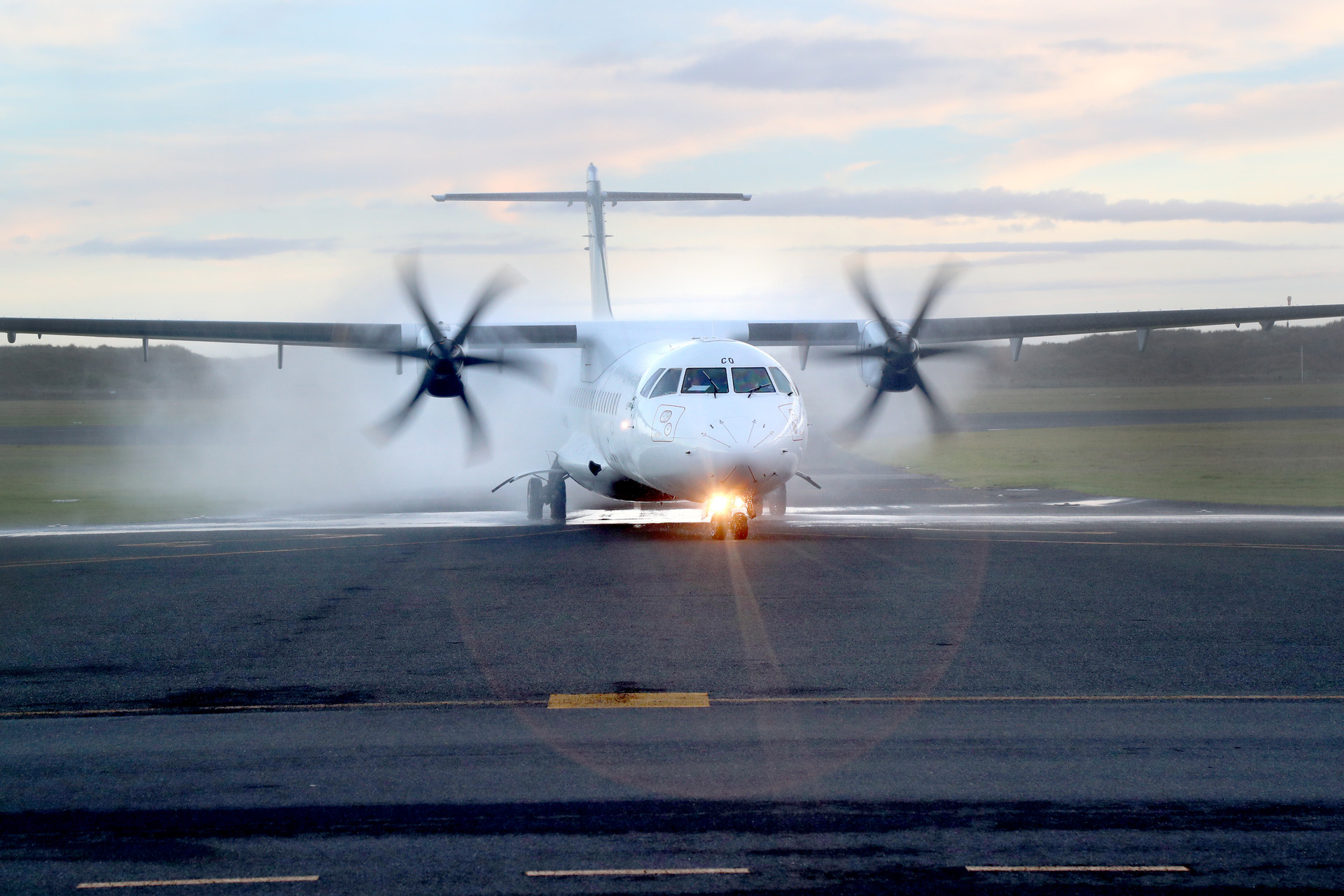 ATR Aircraft, New aircraft, Whanganui airport, NZ Herald, 1920x1280 HD Desktop