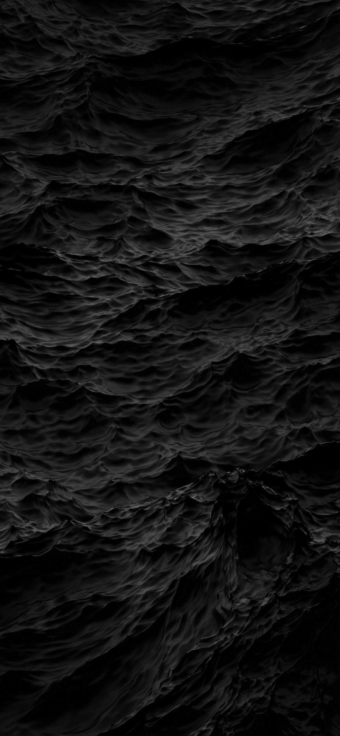 Water, Black Wallpaper, 1130x2440 HD Phone