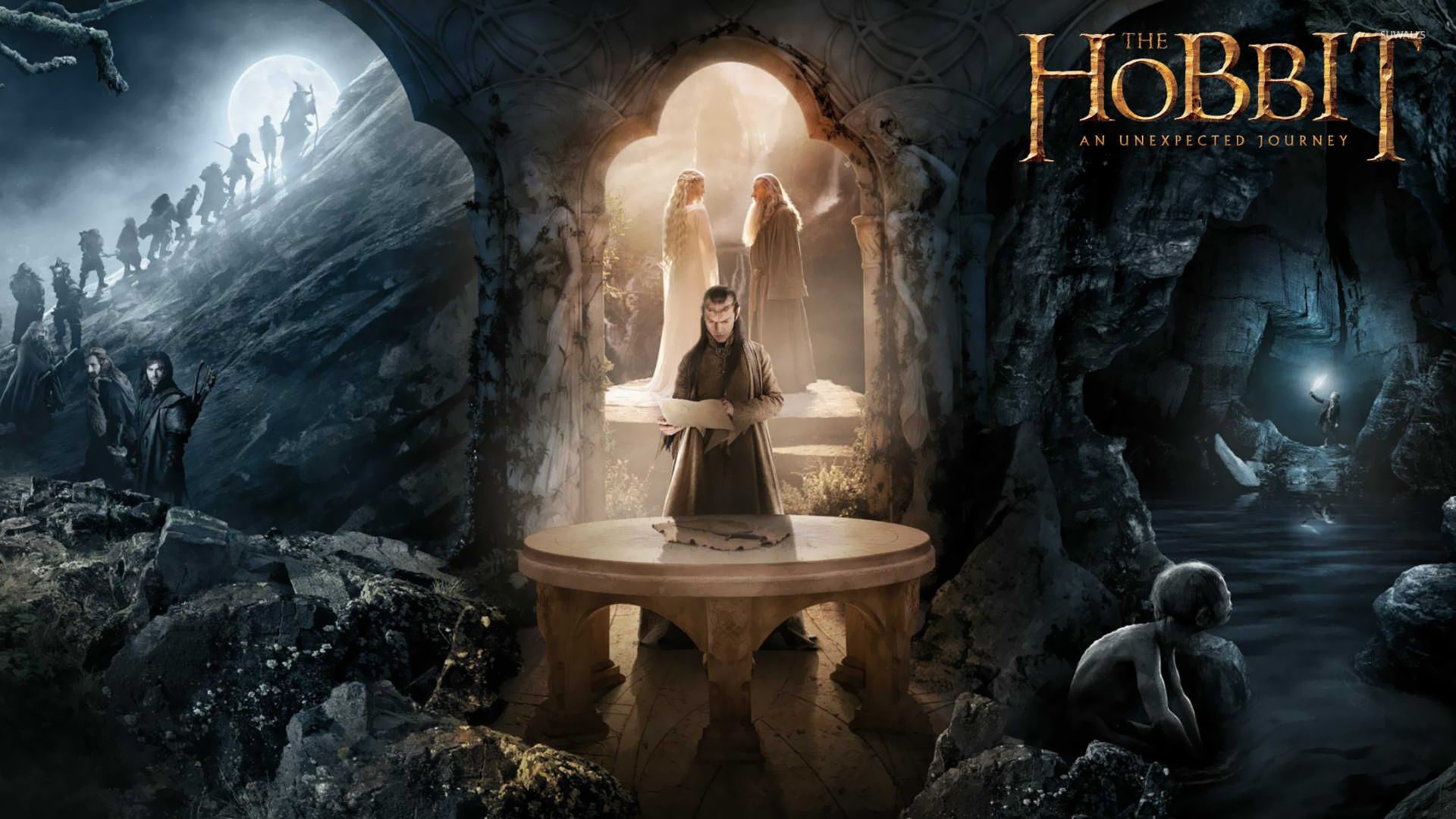 The Hobbit, Continuing the adventure, Compelling character arcs, Breathtaking wallpapers, 1920x1080 Full HD Desktop