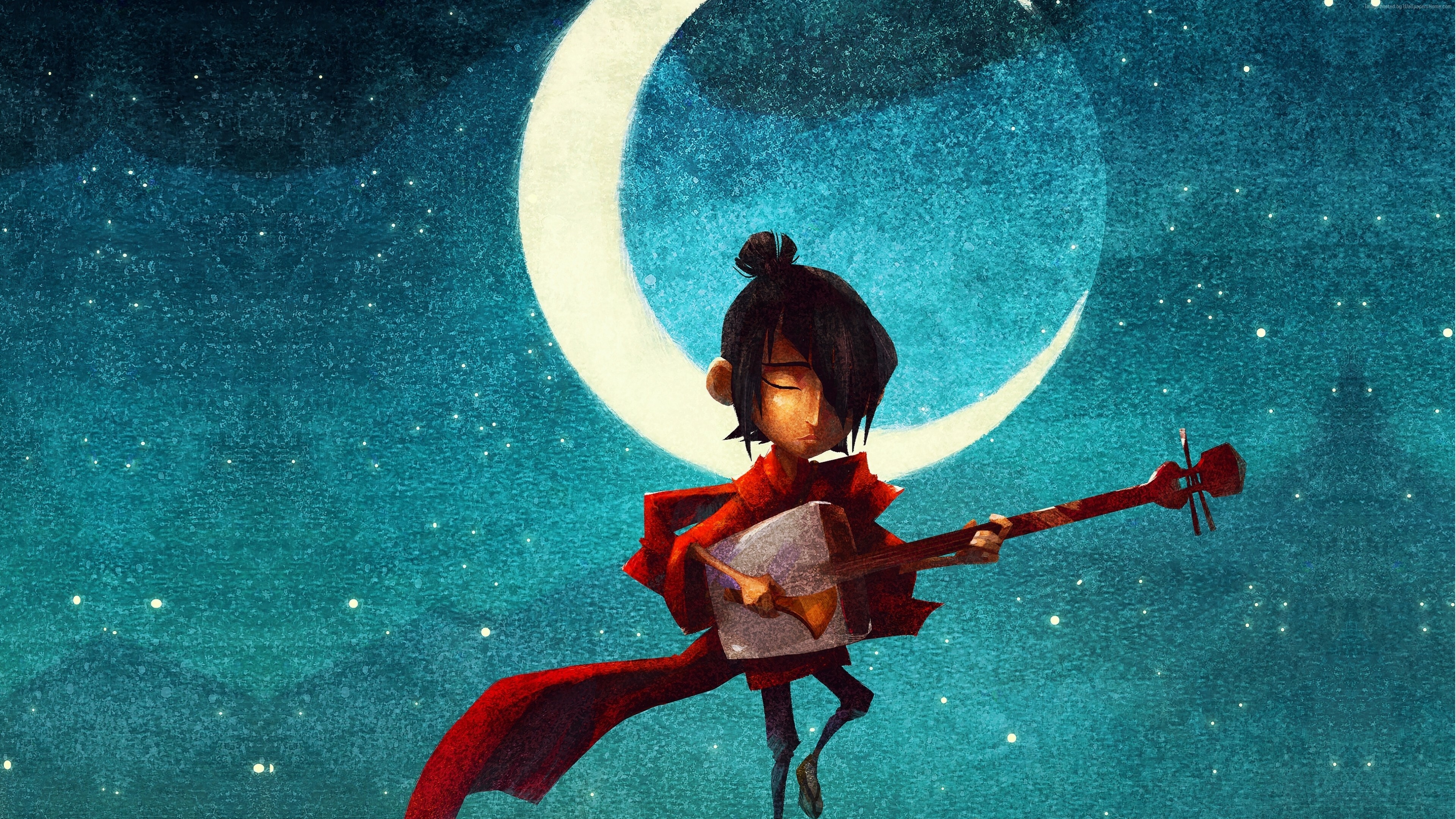 Kubo, Kubo and the Two Strings Wallpaper, 3840x2160 4K Desktop