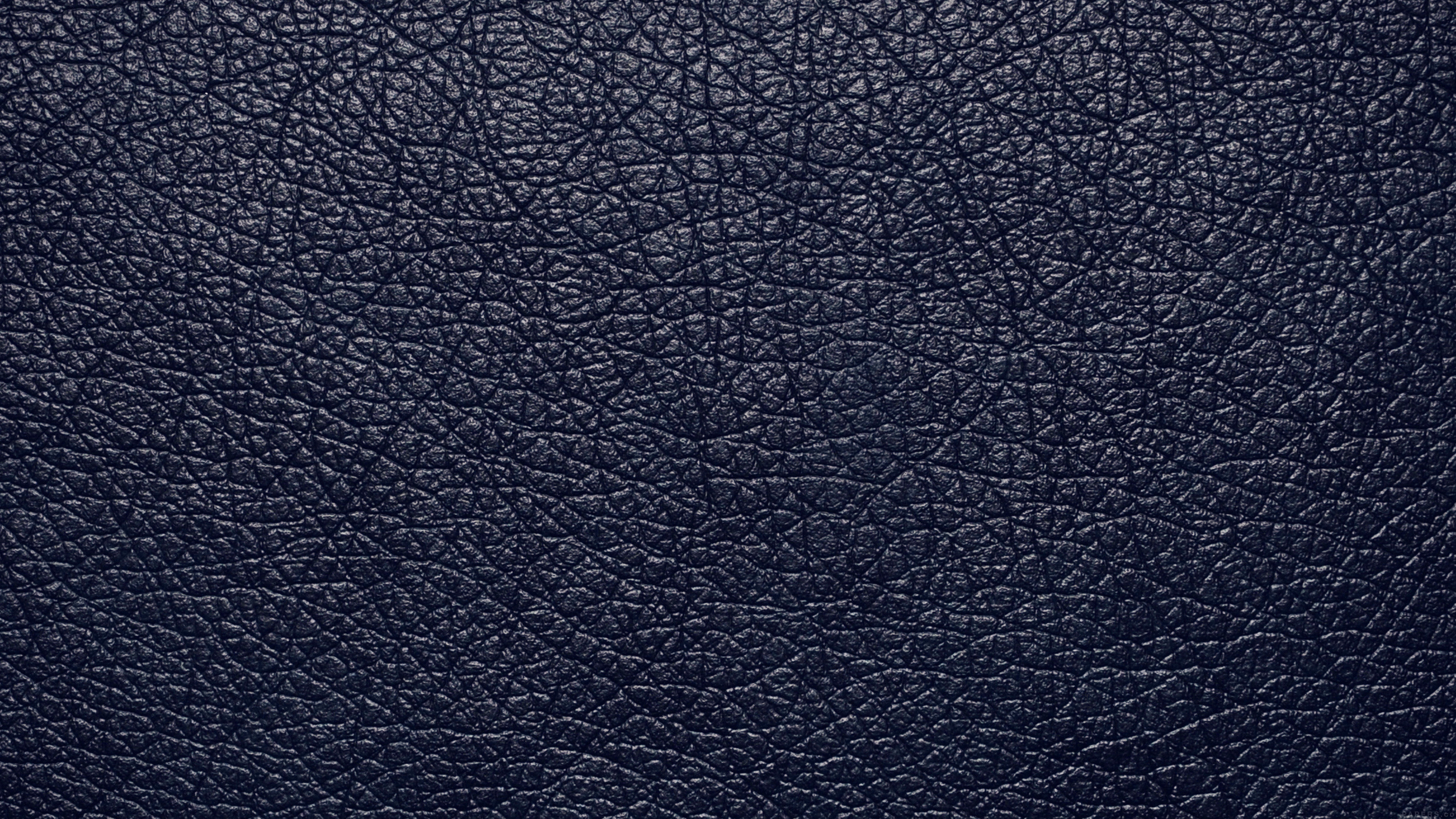 Dark leather pattern, Blue dark color, Textured surface, Edgy design, 3840x2160 4K Desktop