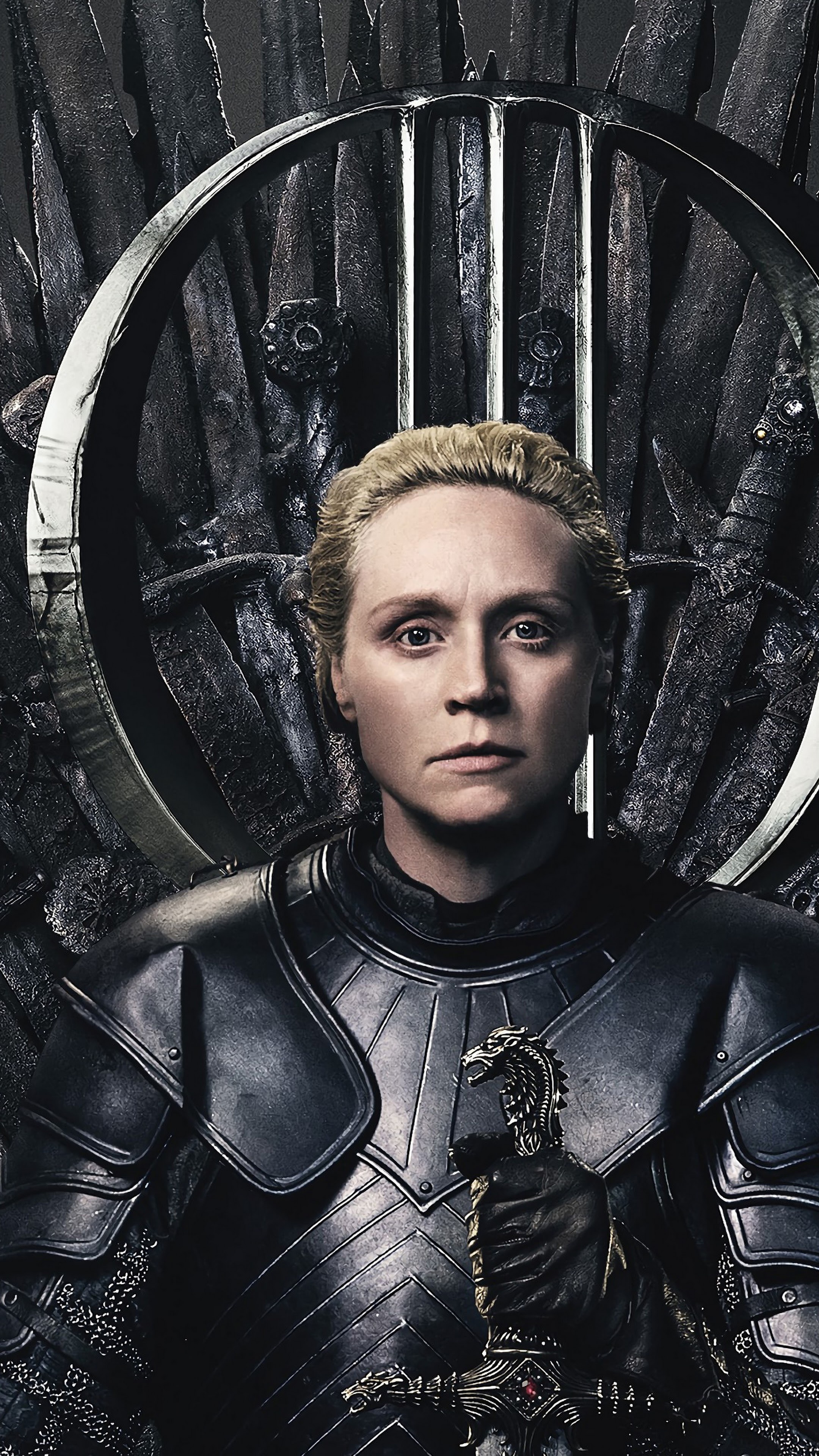 Brienne Tarth, Iron Throne Wallpaper, 2160x3840 4K Phone