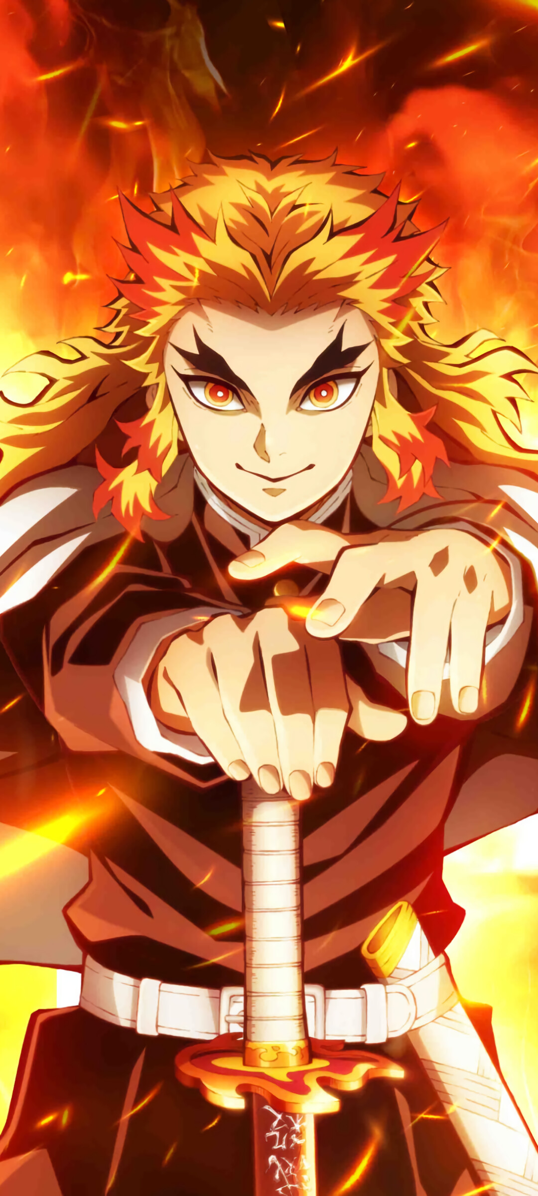 Demon Slayer: Mugen Train, Anime, Kimetsu no Yaiba, 1080x2400 HD Phone