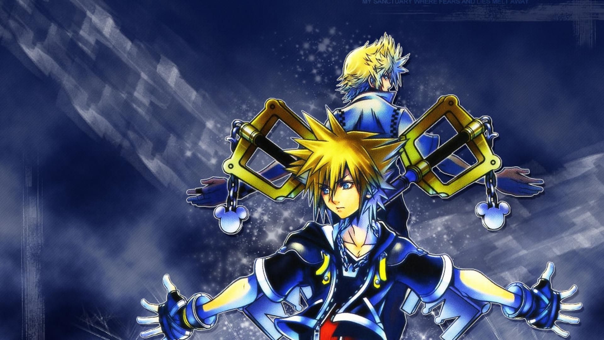 Fantasy kingdom, Sora's destiny, Keyblade master, Digital art, 1920x1080 Full HD Desktop