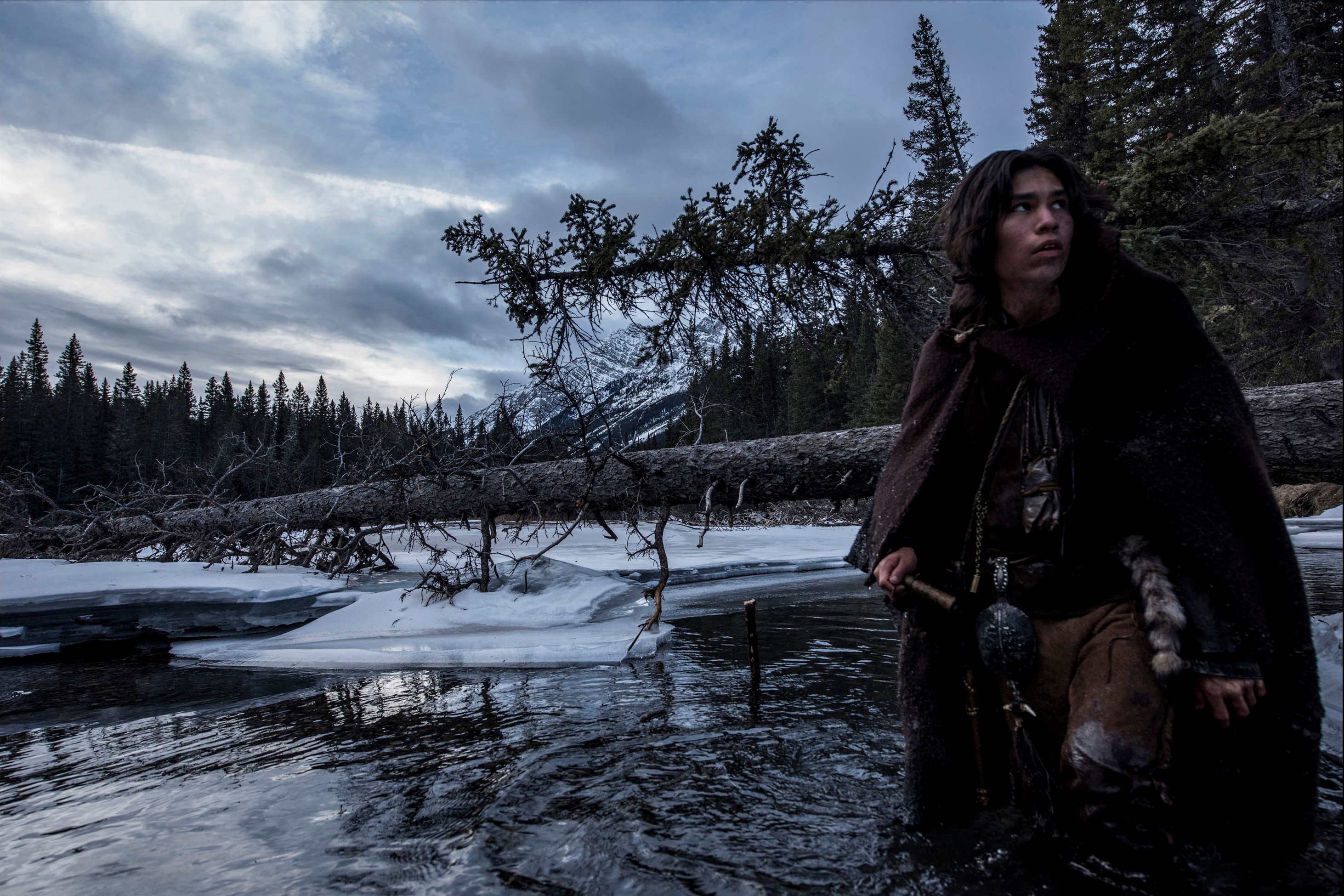 Forrest Goodluck as Hawk, The Revenant Wallpaper, 2930x1950 HD Desktop