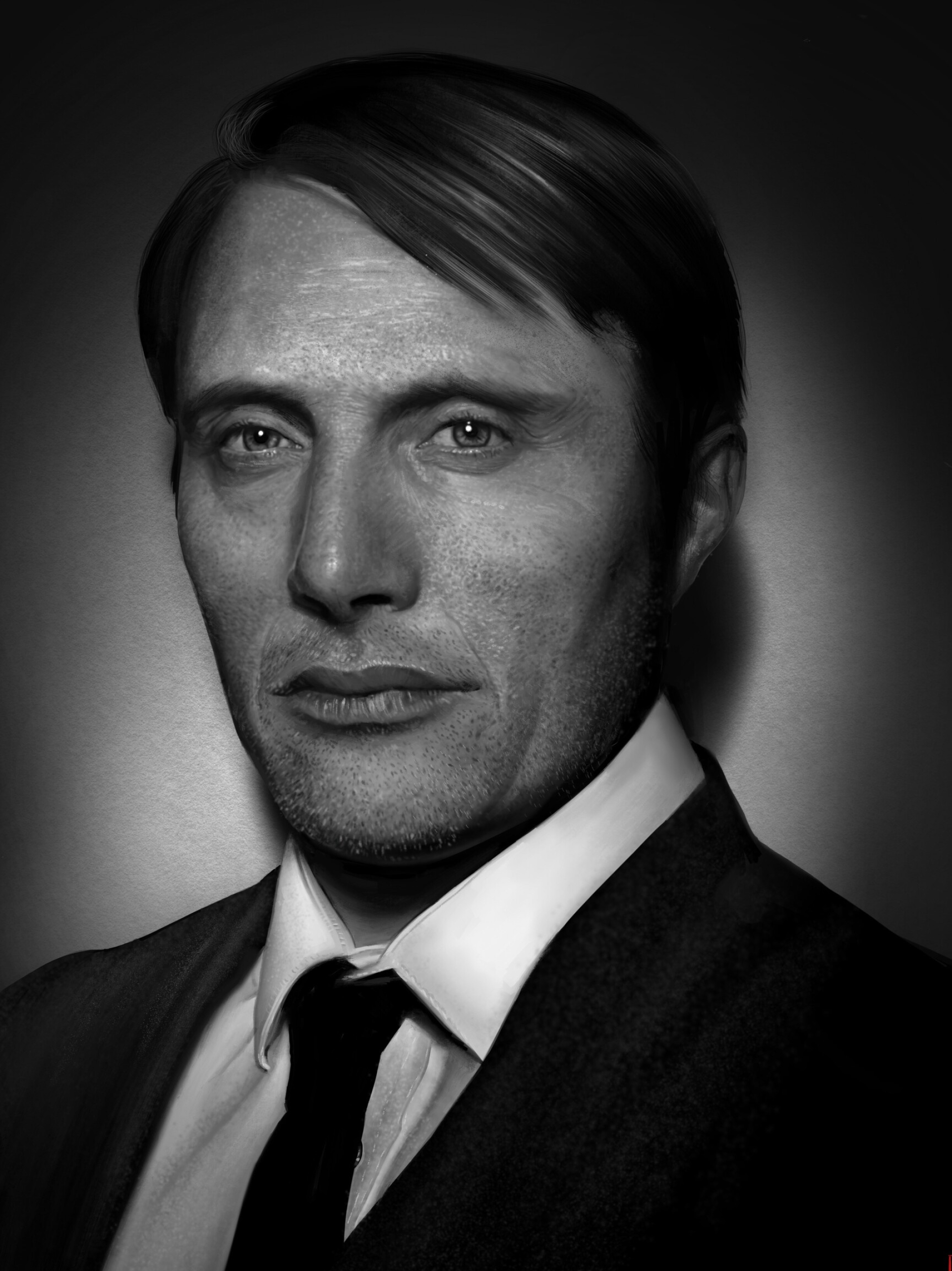 Cuervo Ibaez, Mads Mikkelsen, Portrait, Movies, 1920x2570 HD Phone