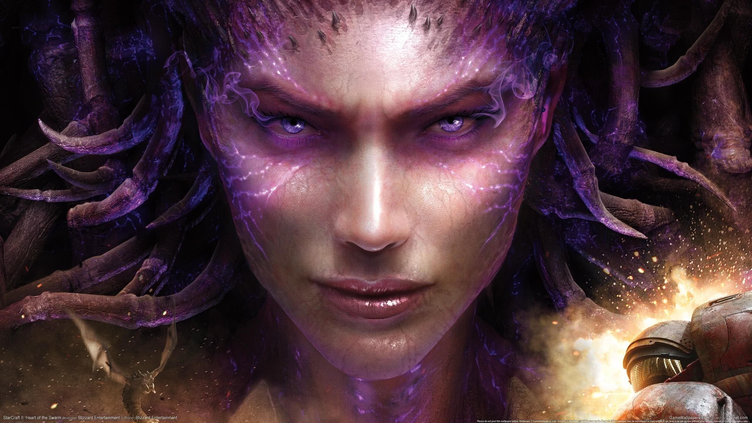 Ghost Kerrigan, Starcraft, Wallpapers, 2560x1440 HD Desktop