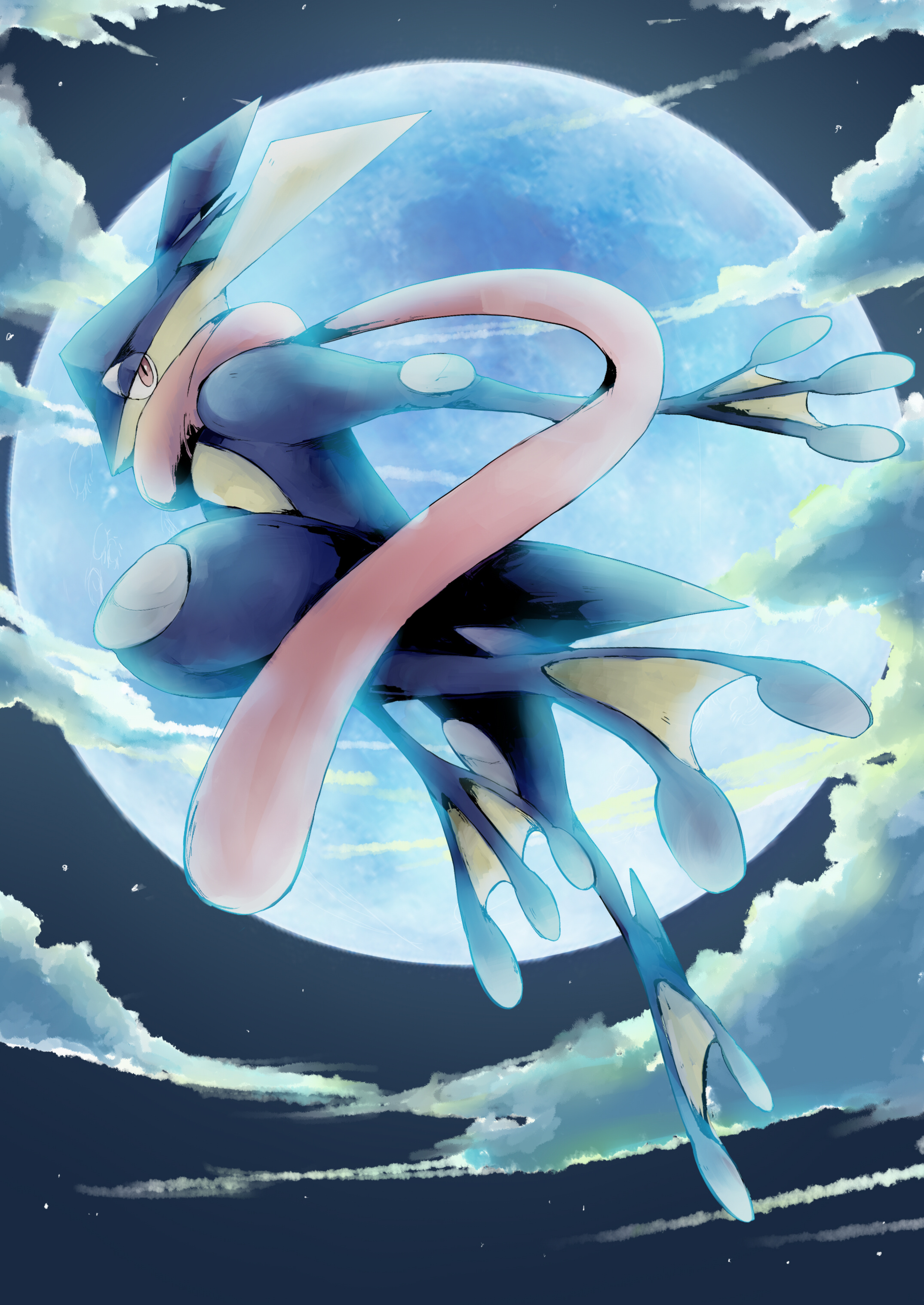 Greninja mobile wallpaper, Zerochan anime board, Pokmon image, Stylish background, 2150x3040 HD Phone