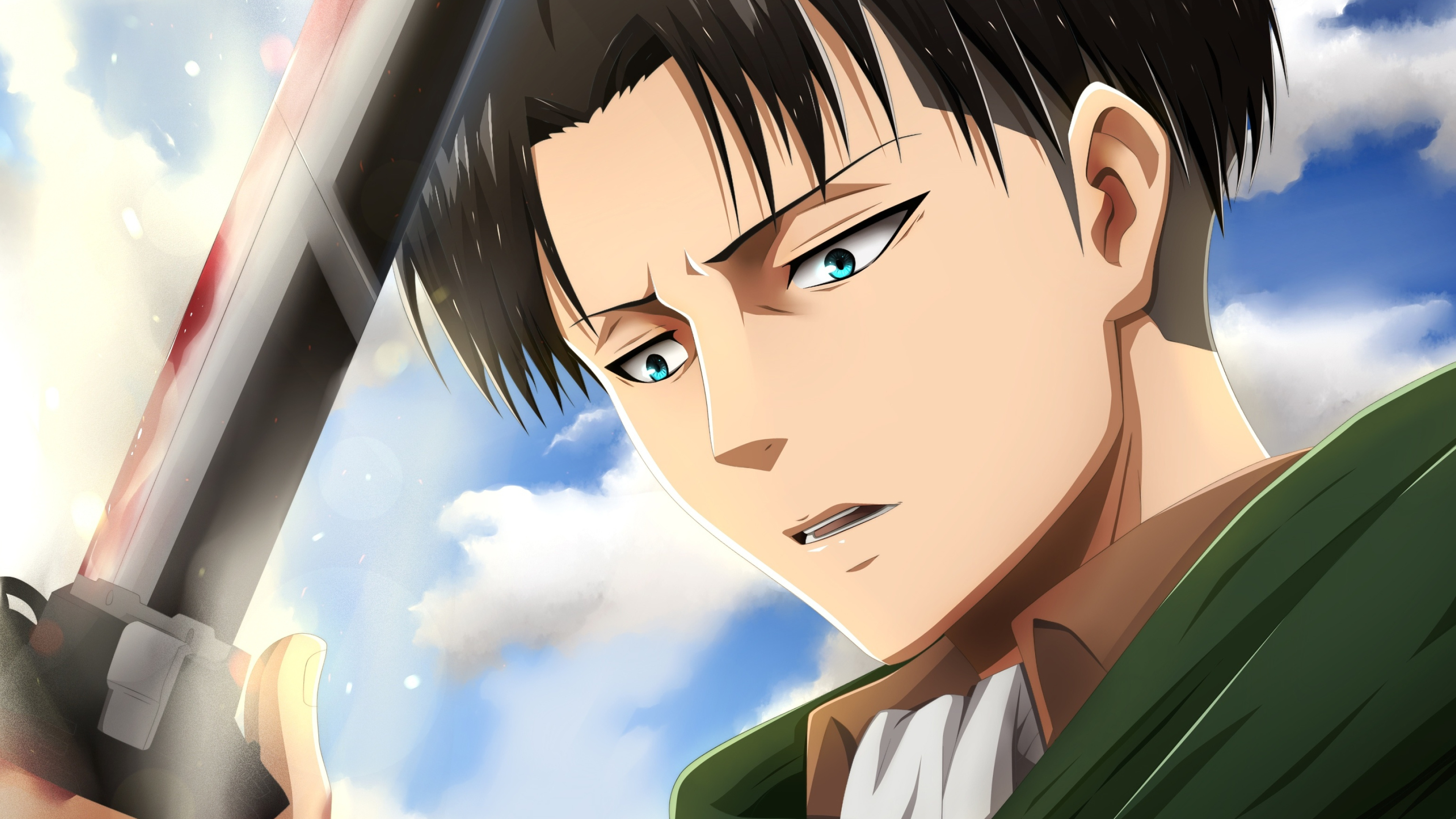 Levi Ackerman, 4K wallpaper, AOT fan, Attack on Titan, 3840x2160 4K Desktop