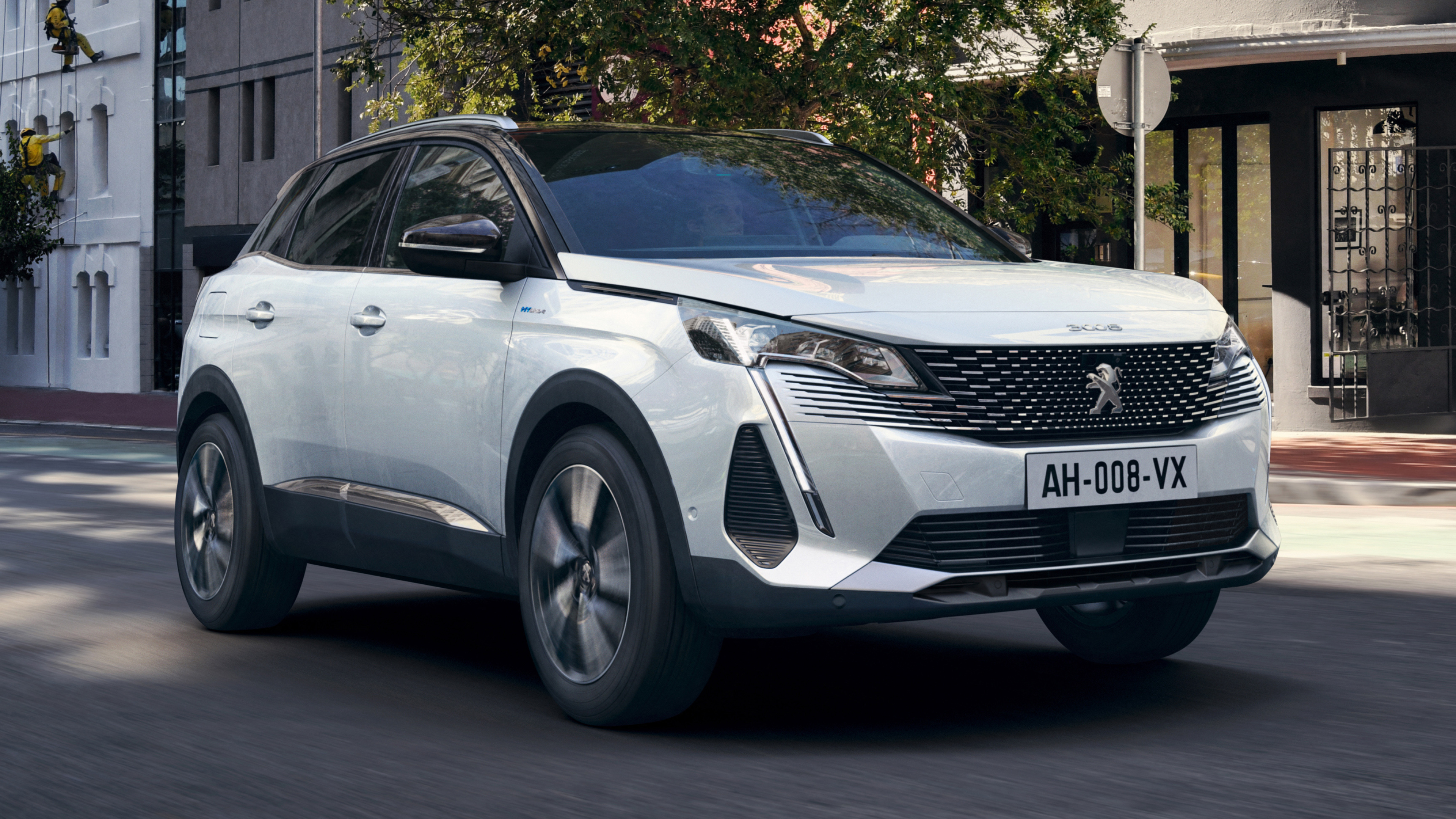 Peugeot 3008, Hybrid4 edition, Modern design, Desktop wallpapers, 3840x2160 4K Desktop