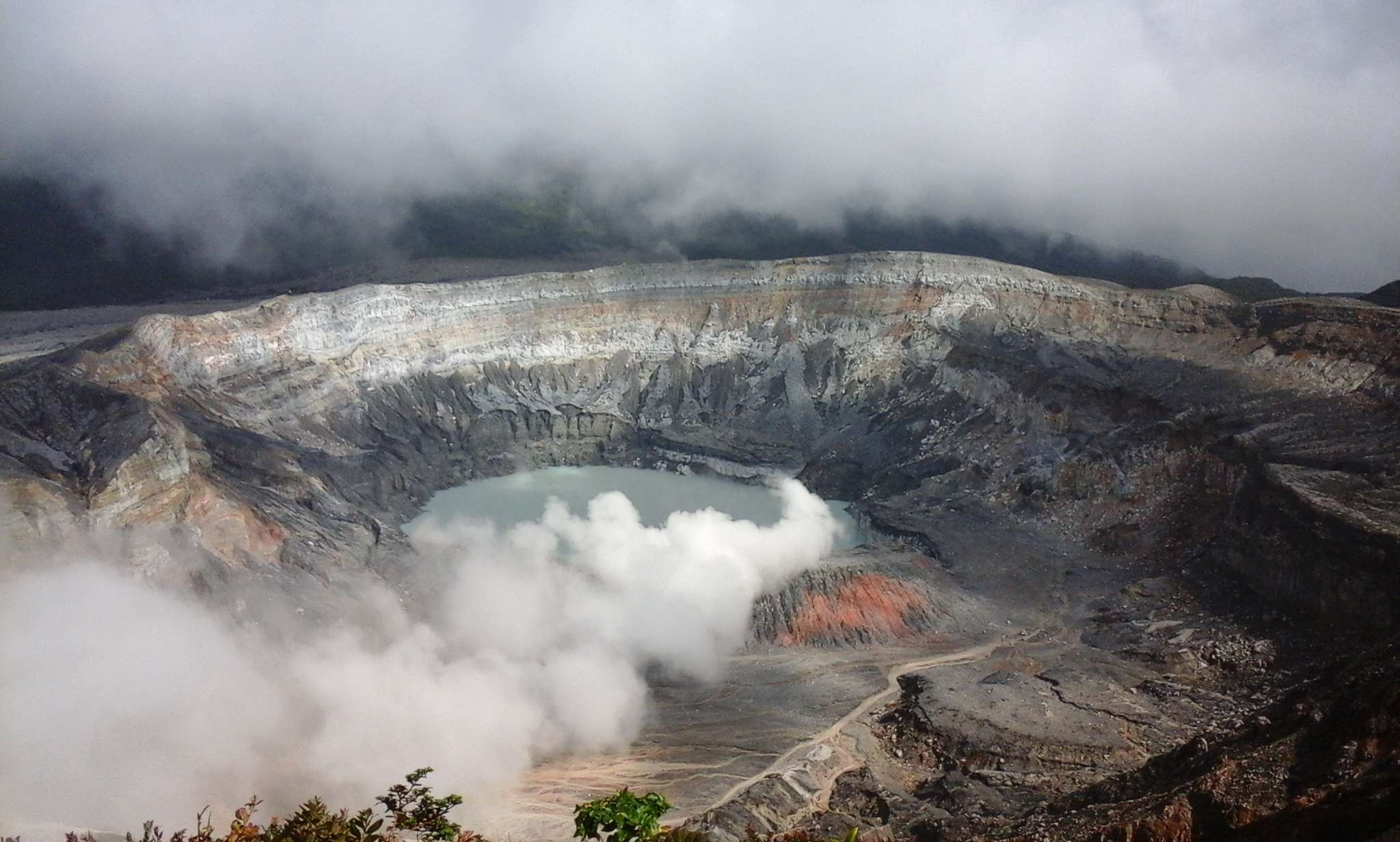 Poas Volcano, Christmas in Costa Rica, Unique holiday experience, Discover the beauty, 2050x1240 HD Desktop