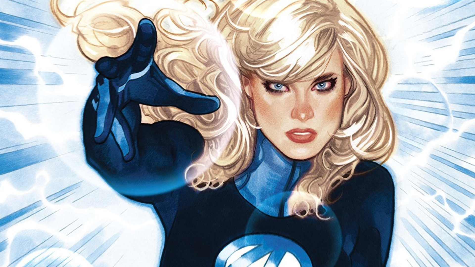 Invisible Woman 1, 2019, Fantastic Four comic, Stunning wallpaper, 1920x1080 Full HD Desktop