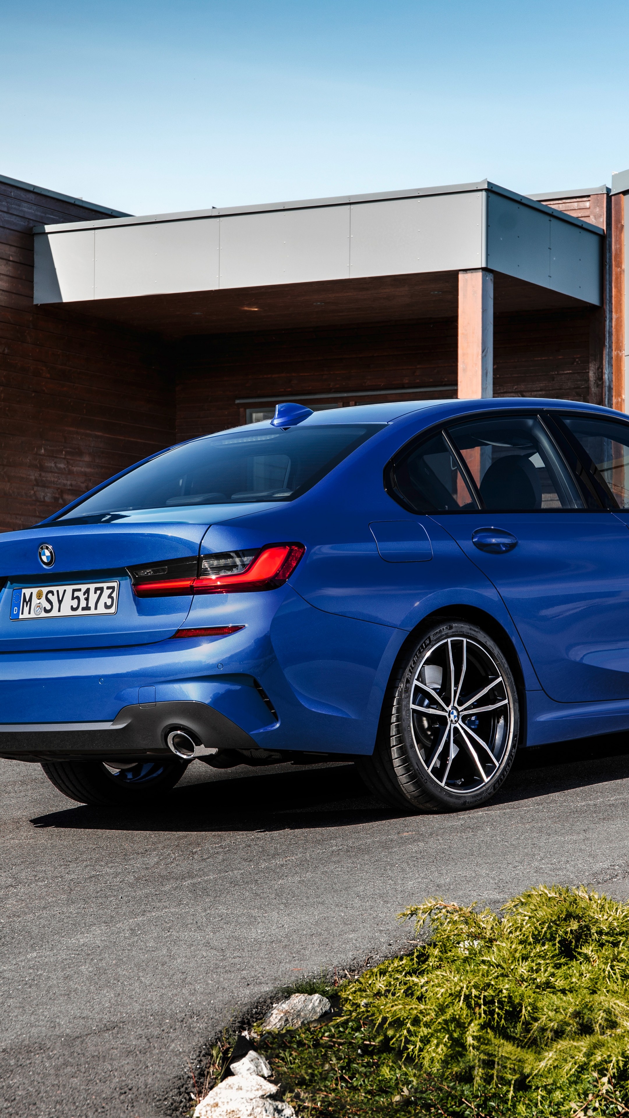 BMW 3 Series, Auto precision, 2019 model, Cars and bikes fusion, 2160x3840 4K Phone