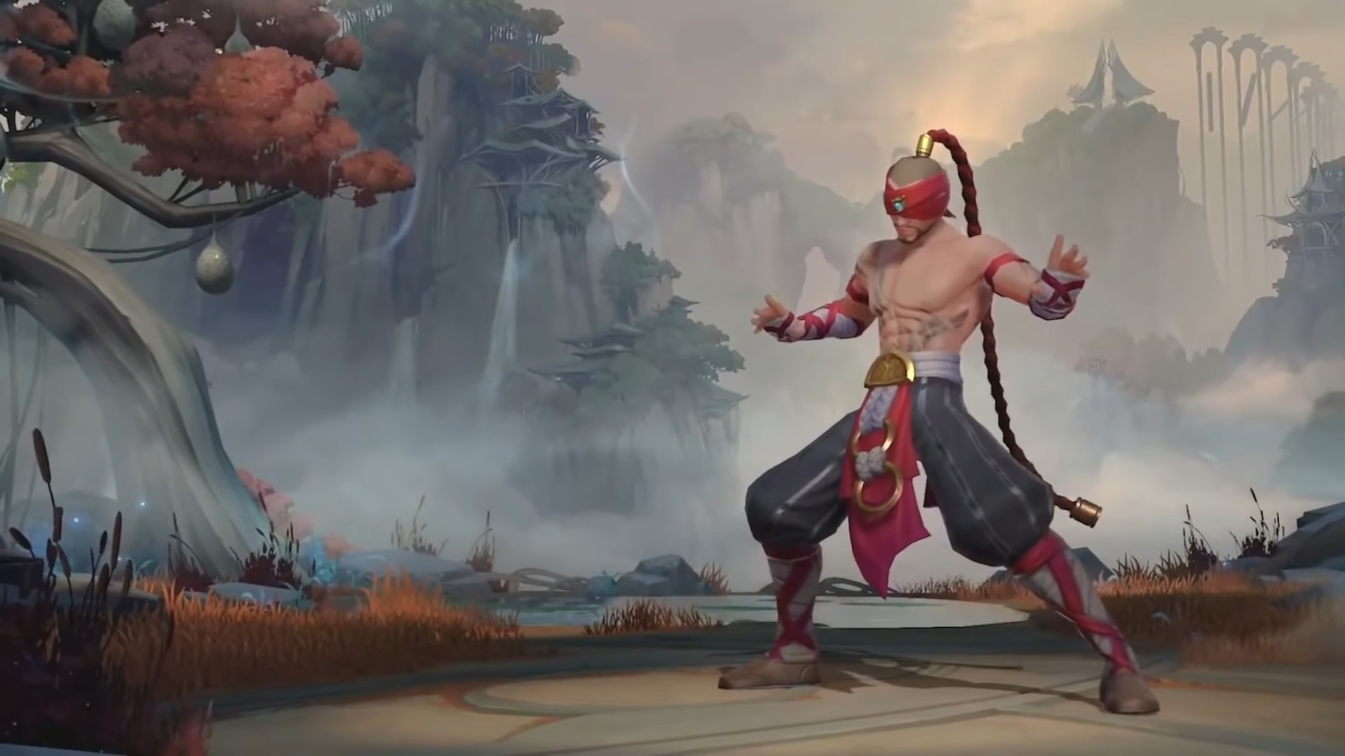 Lee Sin (LoL), League of Legends, Wild Rift, Mobile play, 1920x1080 Full HD Desktop