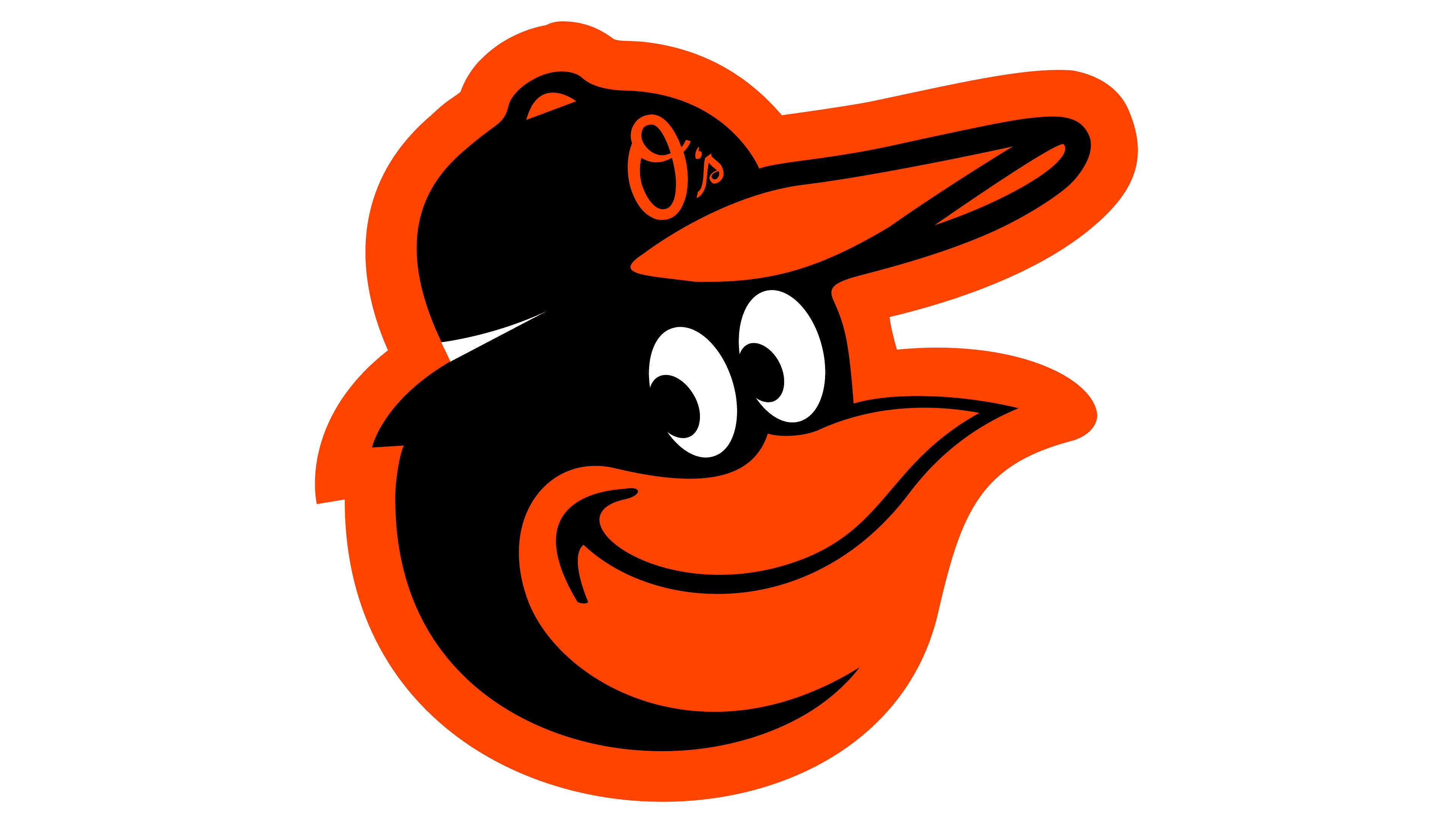 Logo, Baltimore Orioles Wallpaper, 3840x2160 4K Desktop