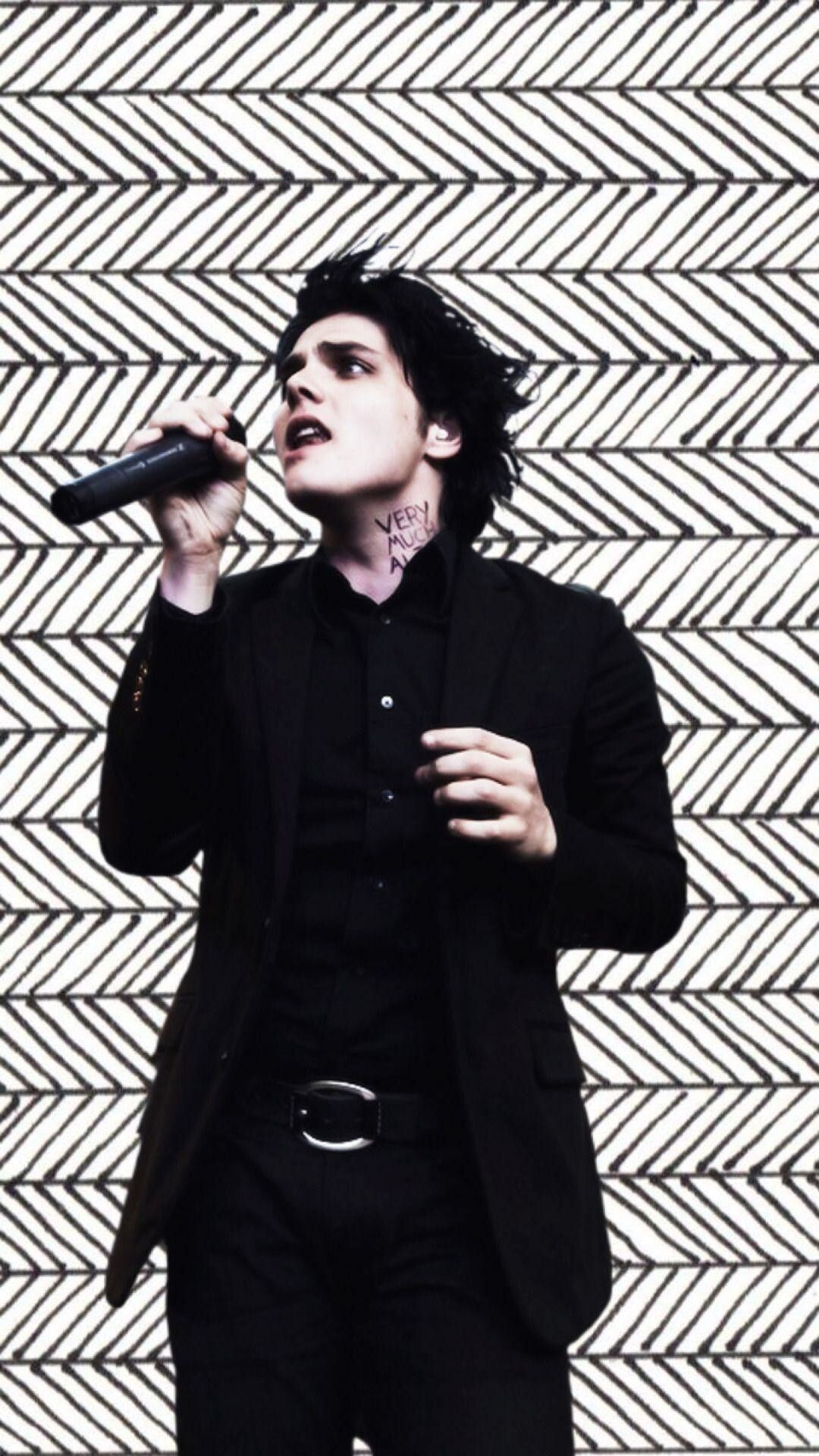 Gerard Way, Music icon, My Chemical Romance, Rockstar, 1080x1920 Full HD Phone