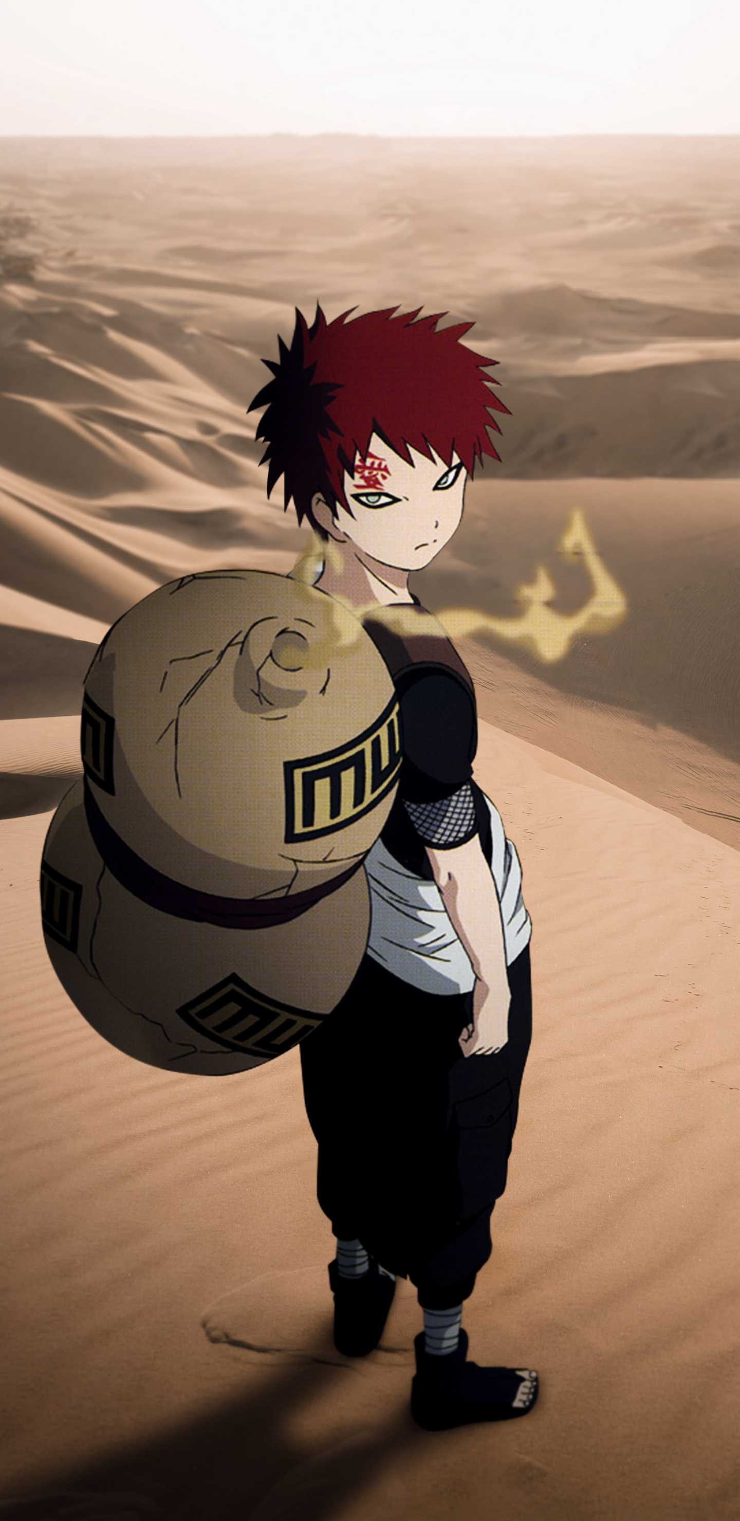 Gaara, Wallpaper, Anime, 1440x2960 HD Phone