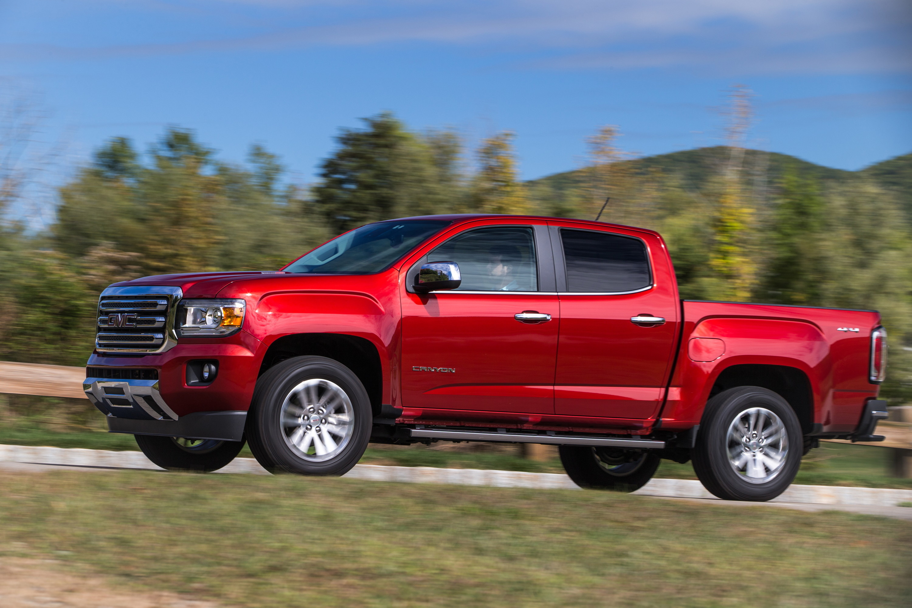 GMC Canyon, Best pickup fuel economy, Diesel engine, Exceptional mileage, 3000x2000 HD Desktop