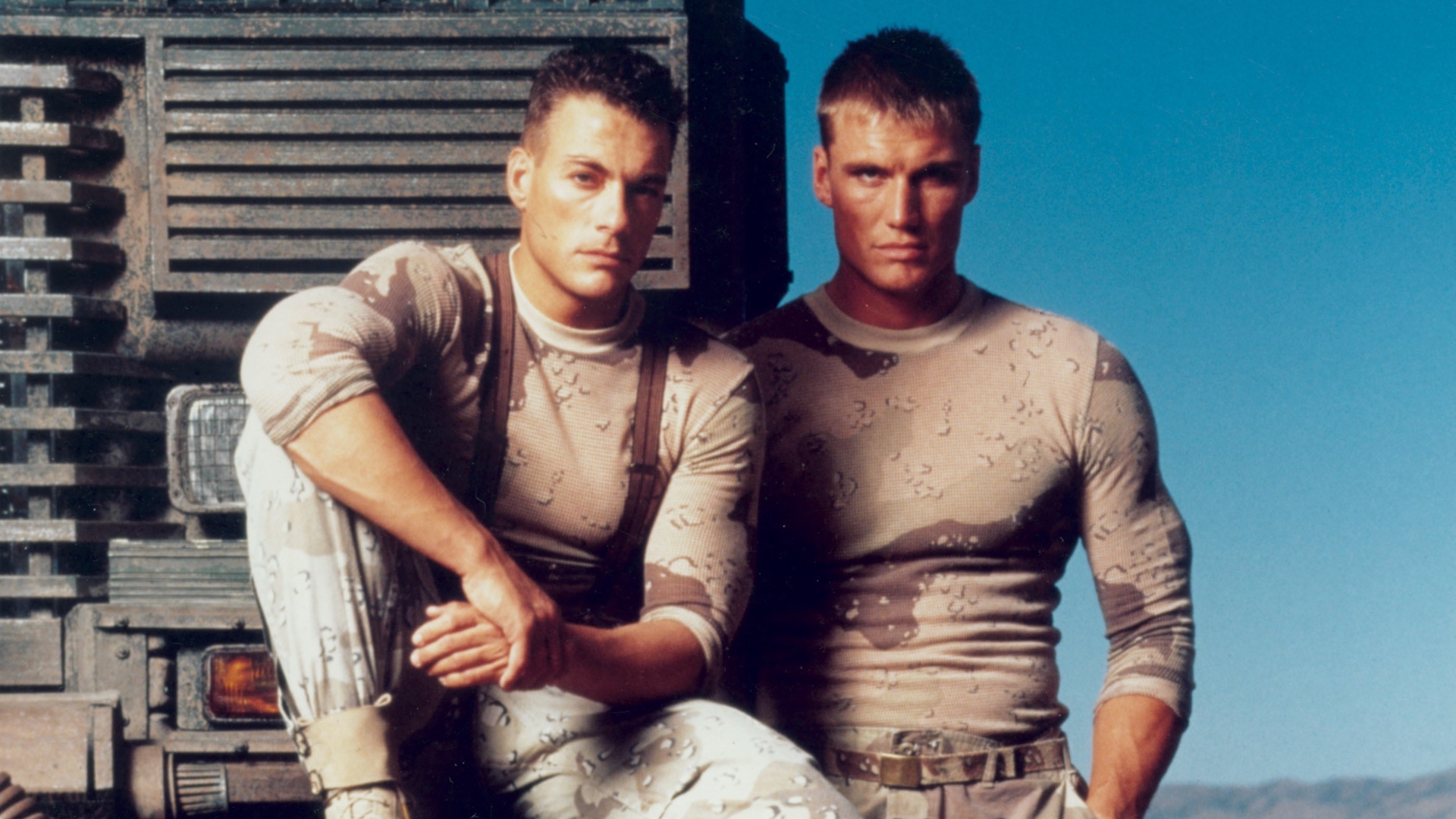 Universal Soldier, Jean-Claude Van Damme, Dolph Lundgren, Action thriller, 1920x1080 Full HD Desktop