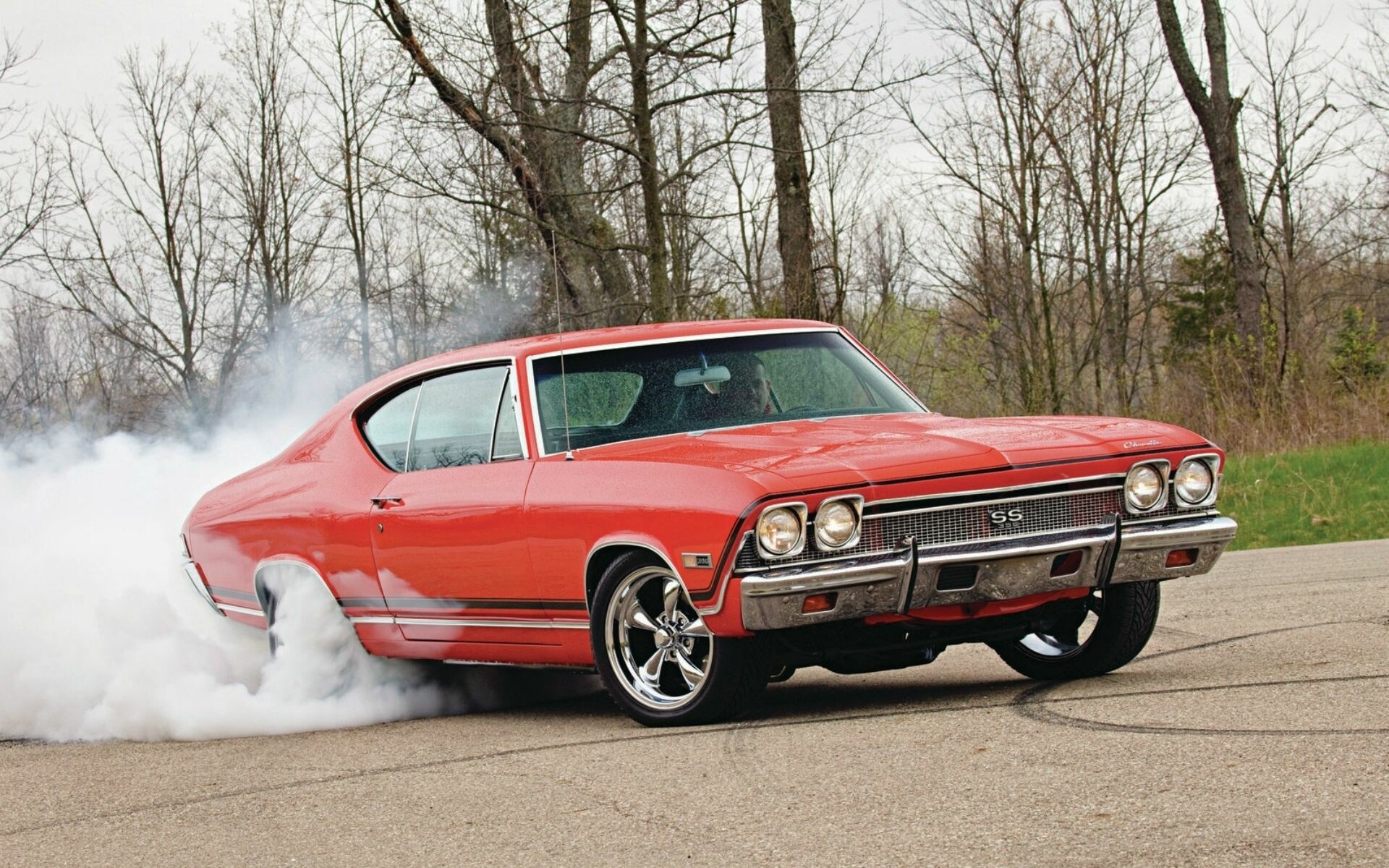 Burnout, Chevrolet Chevelle Wallpaper, 1920x1200 HD Desktop