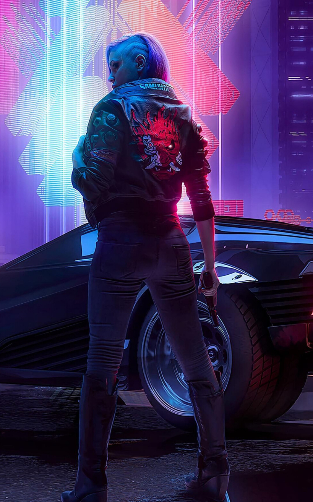 Cyberpunk 2077, Free wallpaper download, 1200x1920 HD Phone