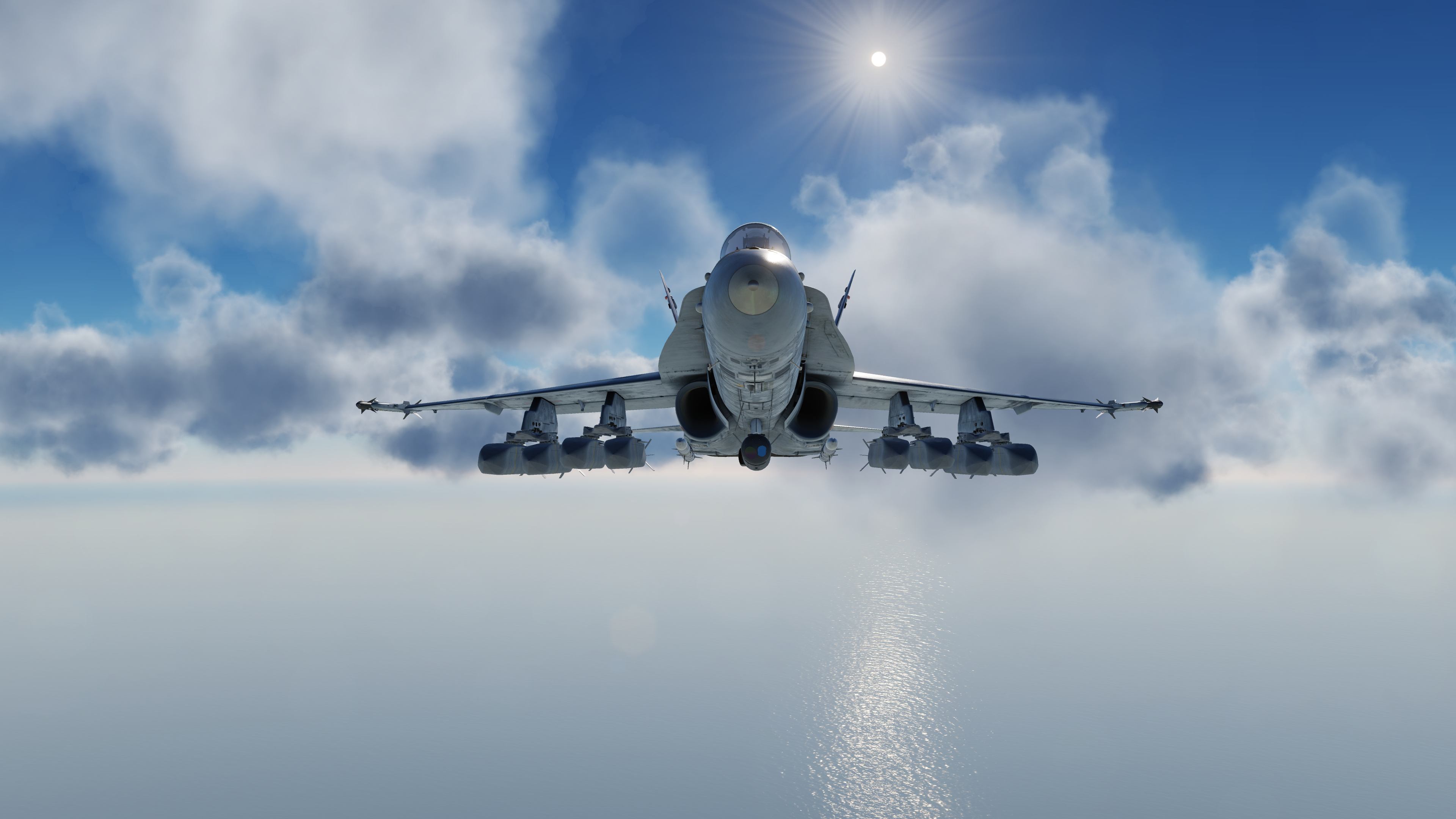 McDonnell Douglas, F/A-18 Hornet, Aircraft, DCS, 3840x2160 4K Desktop