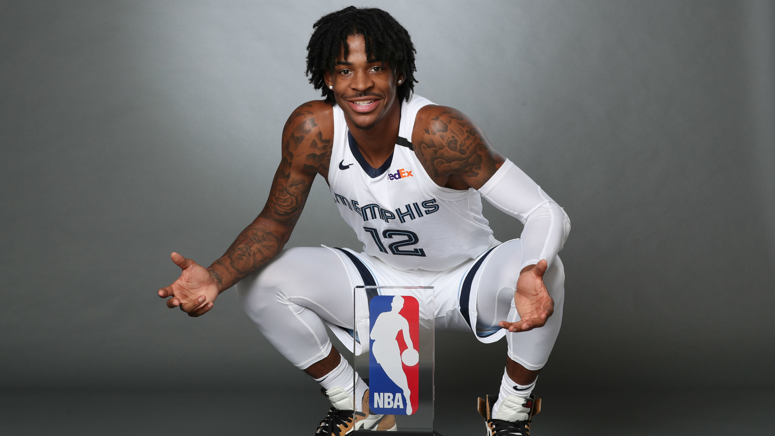 Ja Morant 4K ultra wallpaper, Ja Morant, 4000x2260, 2560x1440 HD Desktop