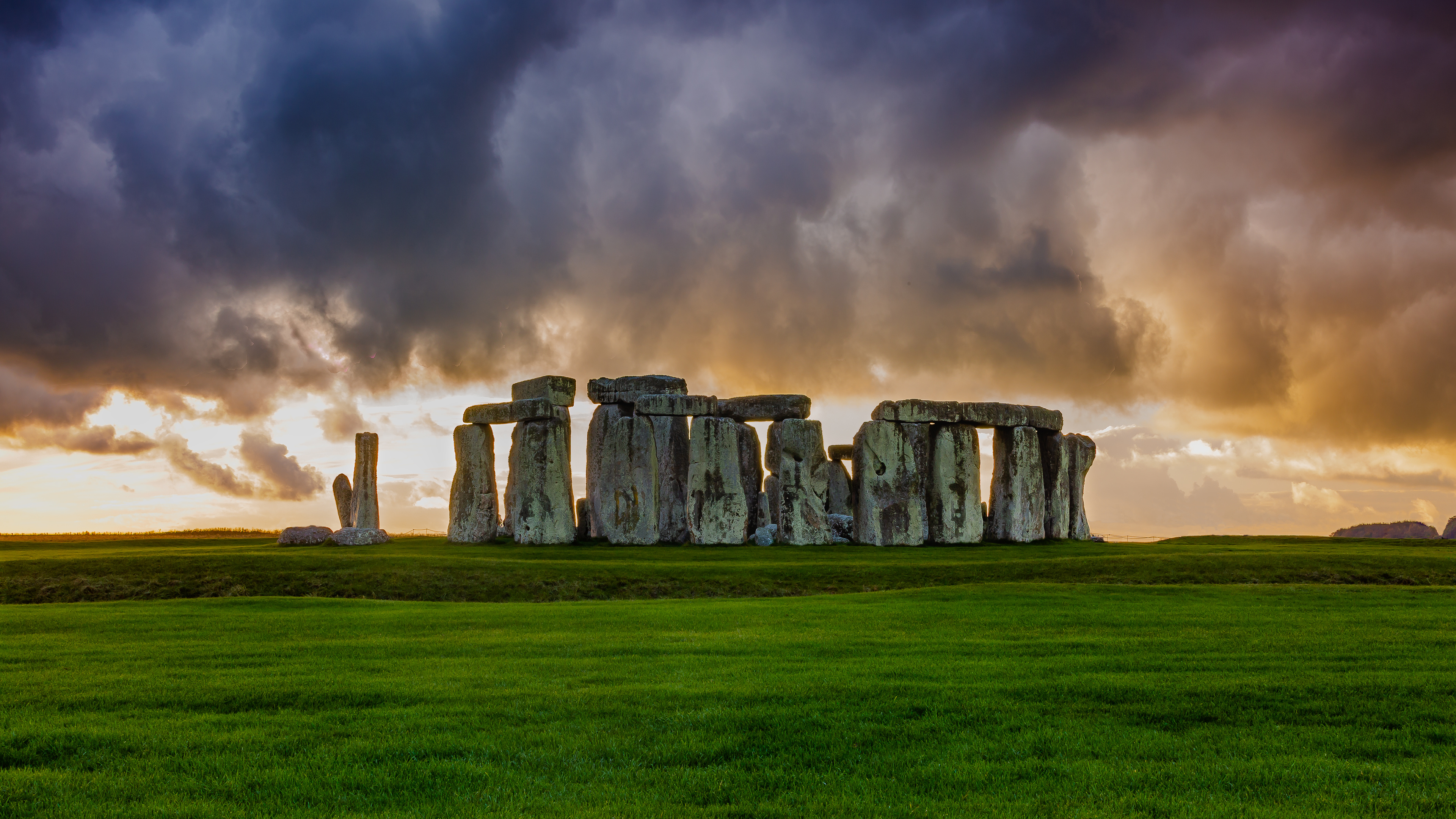 Stonehenge, Stones Wallpaper, 3840x2160 4K Desktop