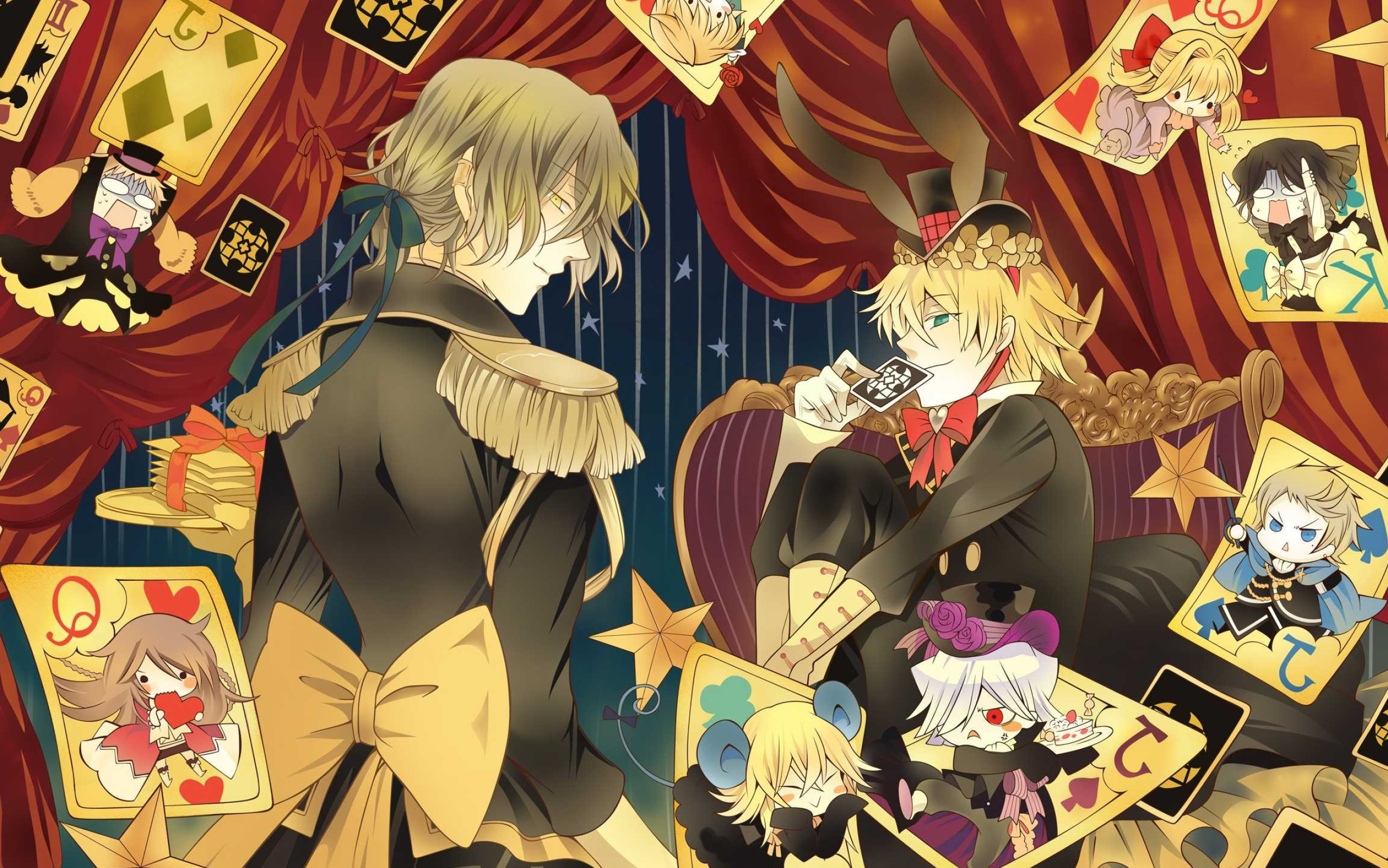 PandoraHearts, Frontier Pandora Hearts, Emotion publication, Dark fantasy, 2570x1610 HD Desktop