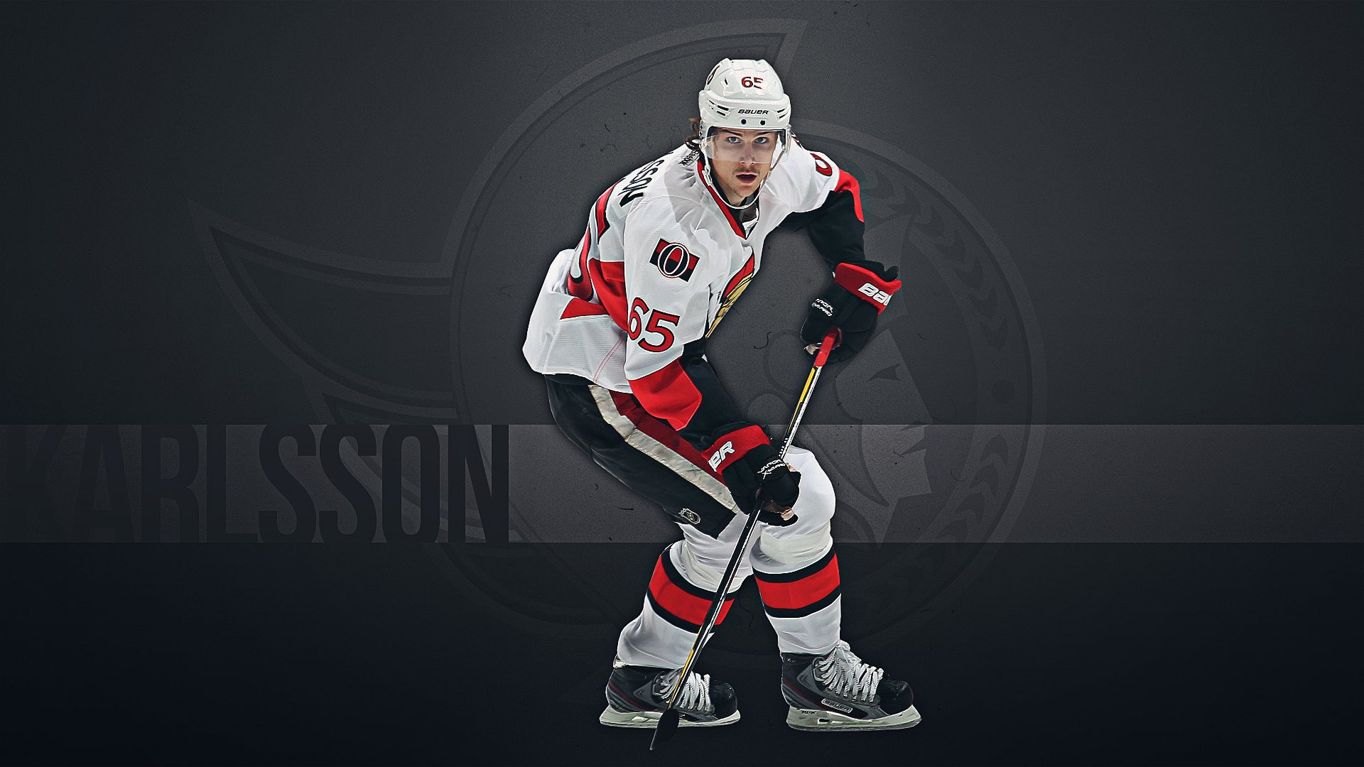 Erik Karlsson, Hockey Wallpaper, 1920x1080 Full HD Desktop